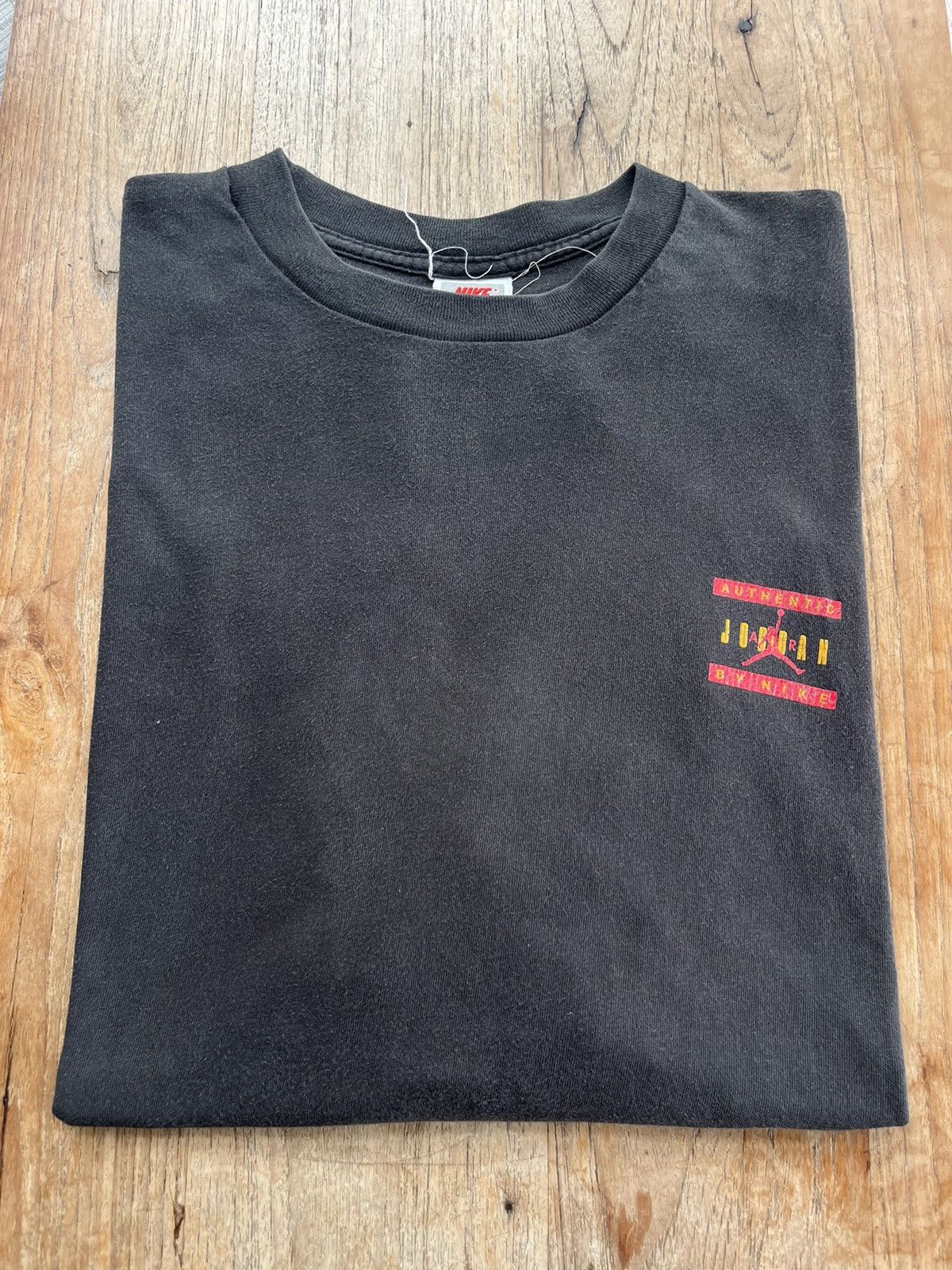 Jordan Brand × Nike × Vintage Vintage Authentic AIR JORDAN by NIKE 90’s Tshirt Size US XXL / EU 58 / 5 - 1 Thumbnail