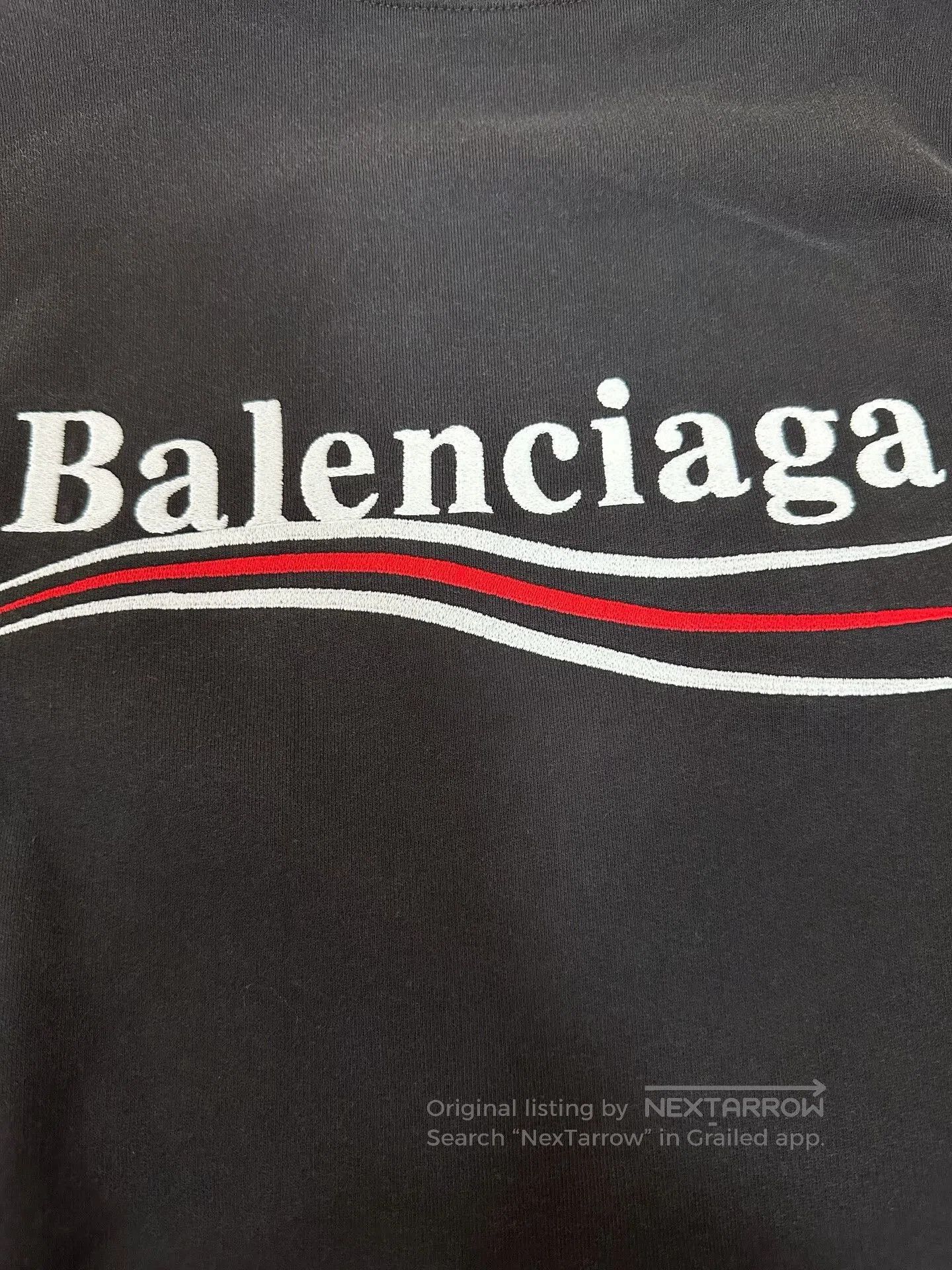 Balenciaga Balenciaga Knit Panel Sweatshirt. Size US L / EU 52-54 / 3 - 5 Thumbnail