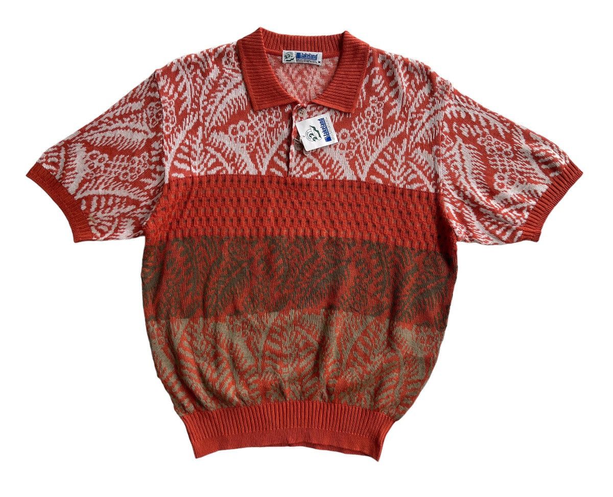 Japanese Brand Vintage Polo Shirt Sweater Knitted Size US M / EU 48-50 / 2 - 2 Thumbnail