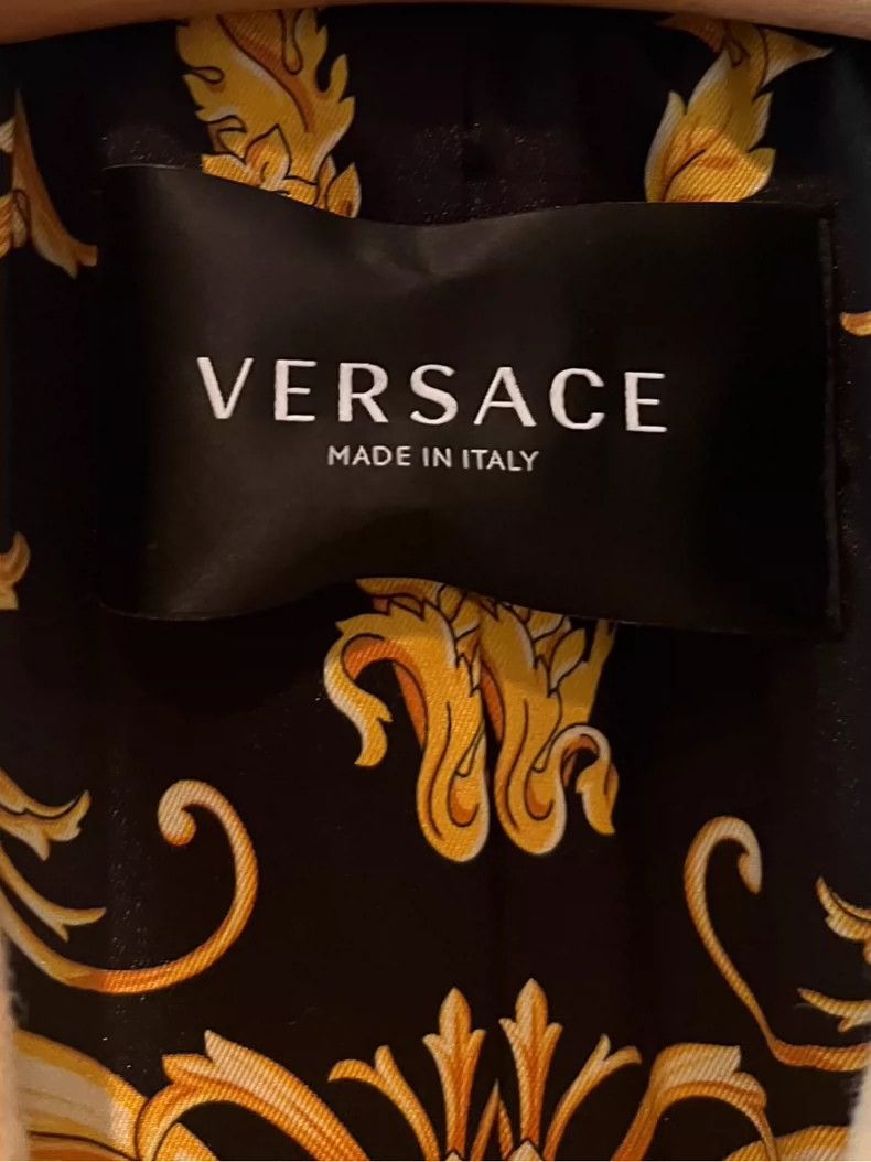 Versace Versace Silk lining women's coat Size S / US 4 / IT 40 - 5 Thumbnail