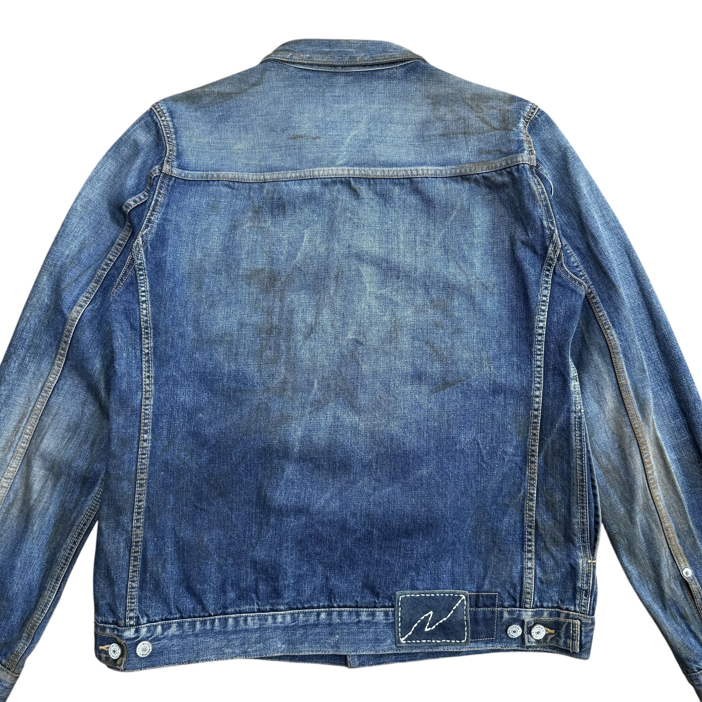 Visvim Visvim 101 19aw Dry Dmgd-1000 Denim Jacket Size US XL / EU 56 / 4 - 10 Thumbnail