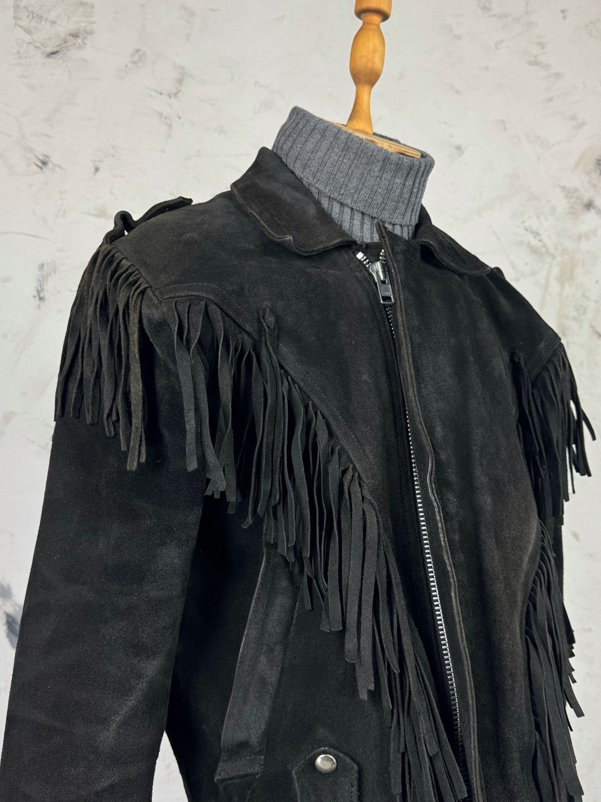 Vintage Vintage Leather Western Jacket Size S - M Size US M / EU 48-50 / 2 - 5 Thumbnail
