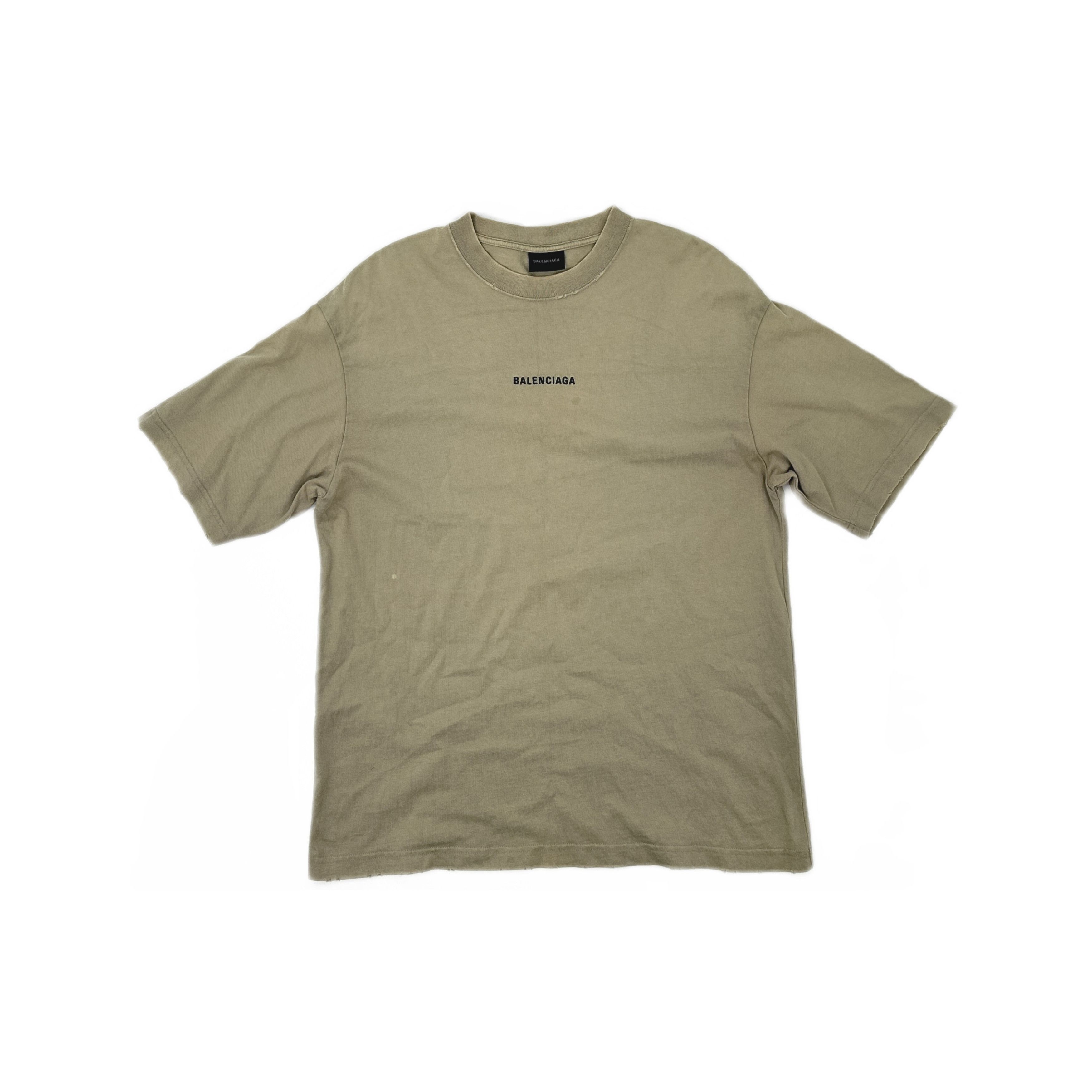 Balenciaga Balenciaga Logo Print T-Shirt Size S Size US S / EU 44-46 / 1 - 1 Thumbnail