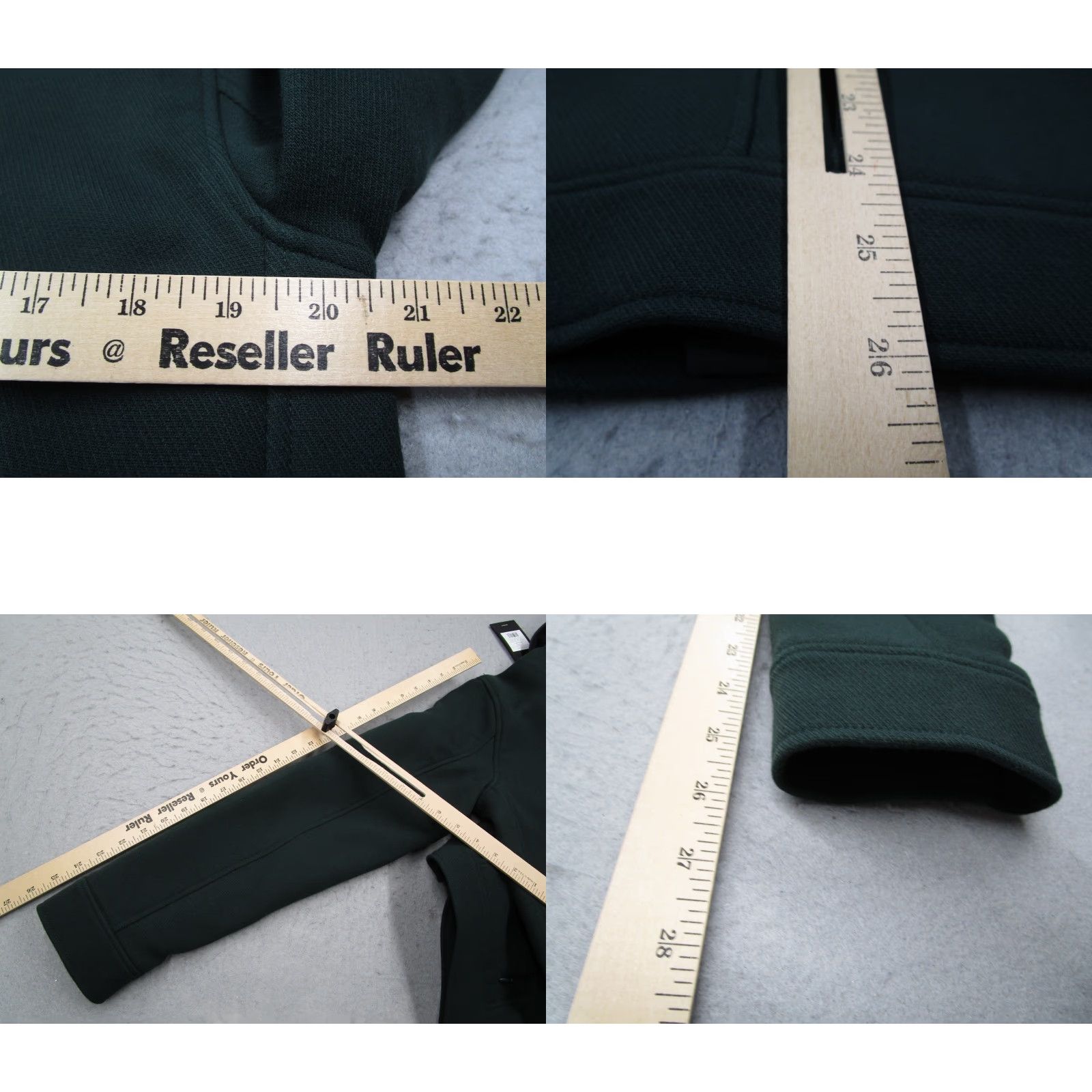 Vintage Away Travel Jacket Mens Medium Green Snap Front Shacket Travel Work Bomber Shirt Outdoor Zipped Pockets Size US M / EU 48-50 / 2 - 8 Thumbnail