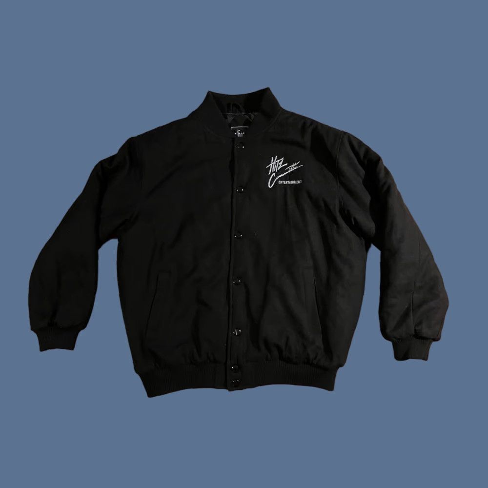 Vintage VINTAGE ubug Hitz Committee Record Label Bomber Jacket Men’s 2XL Black Hip Hop X2K Size US XXL / EU 58 / 5 - 1 Thumbnail