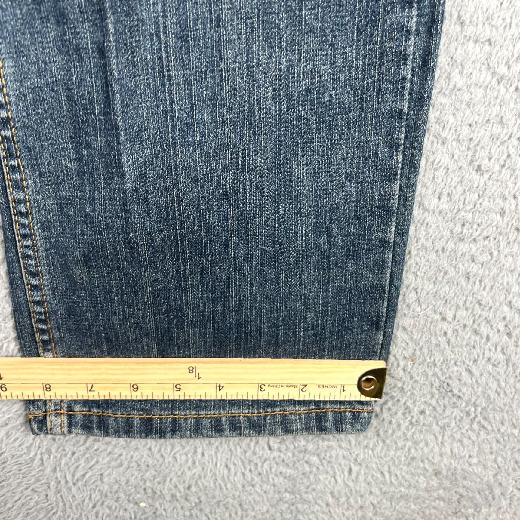 Levi's Levi's 559 Jeans Men Relaxed Straight Fit 33x32 Medium Blue Denim Grunge Skater Casual Size US 33 - 2 Thumbnail