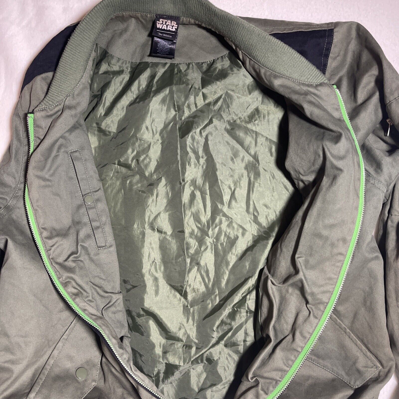 Star Wars Star Wars Jacket Men's Md Polyester Full Zip Front Pockets Size US M / EU 48-50 / 2 - 8 Thumbnail