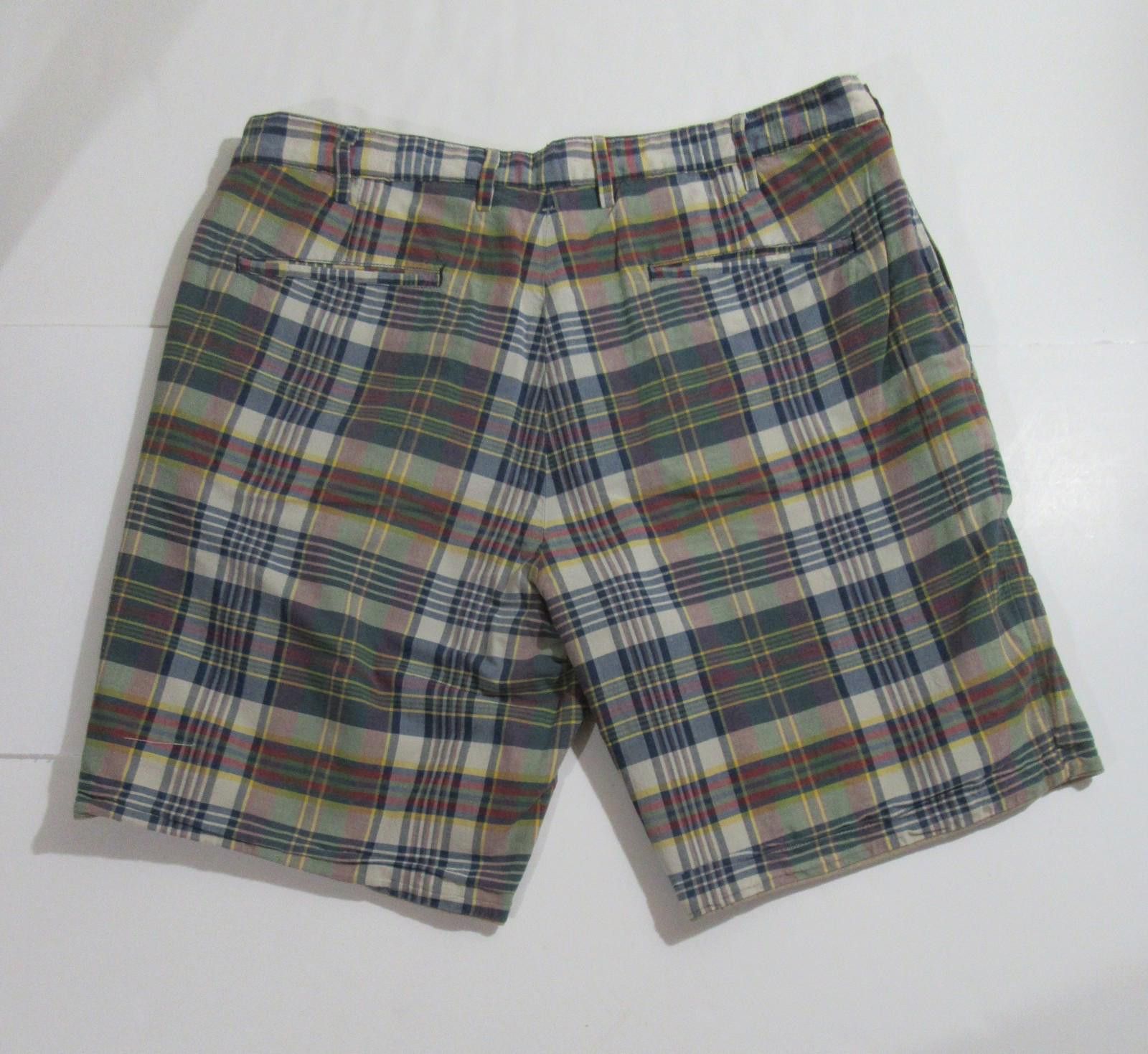 Polo Ralph Lauren Polo Ralph Lauren Mens Reversible Cotton Shorts Plaid Size US 38 / EU 54 - 2 Thumbnail