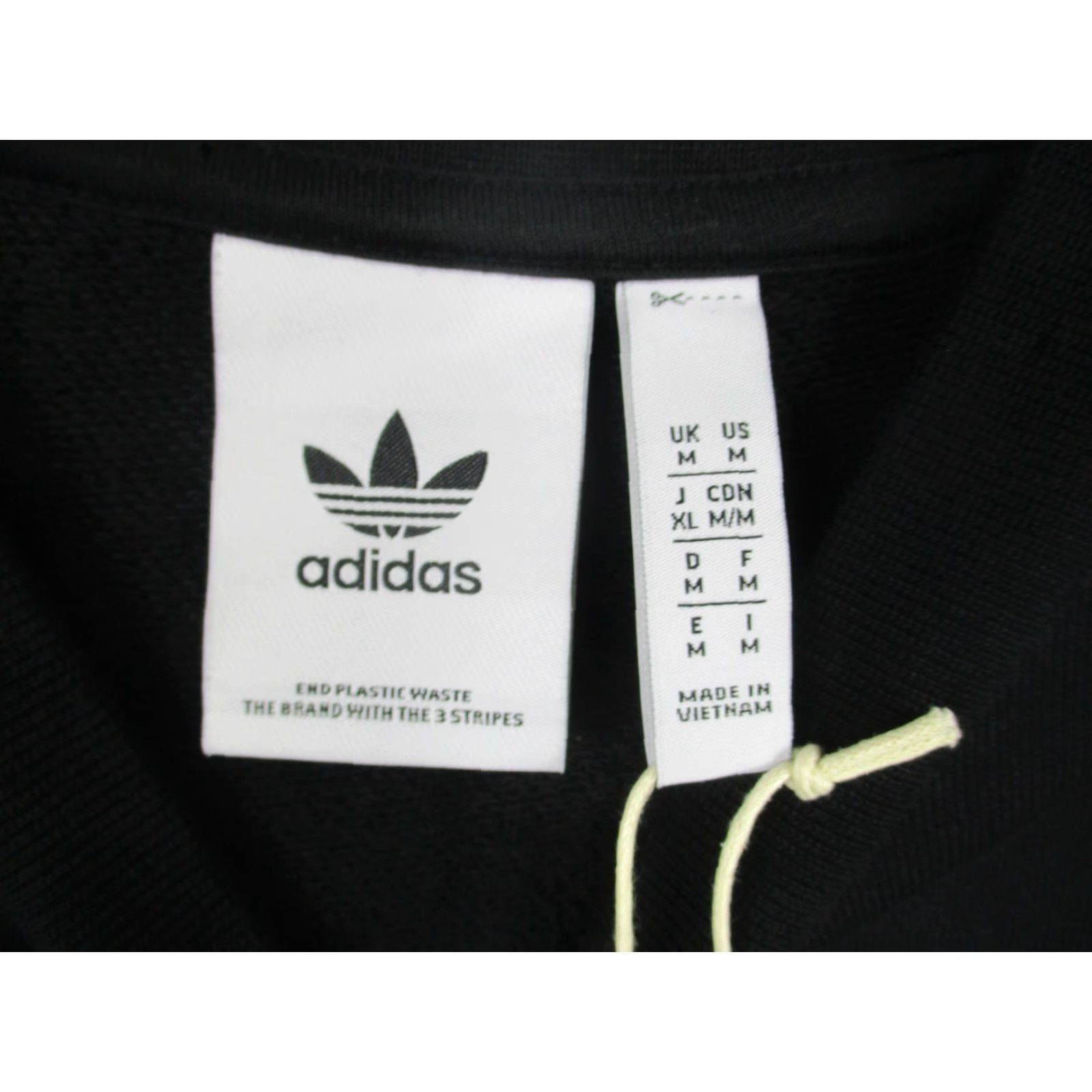 Adidas Adidas Originals Sweatshirt Mens M Black Pullover Trefoil Crewneck HZ4159 Size US M / EU 48-50 / 2 - 3 Thumbnail