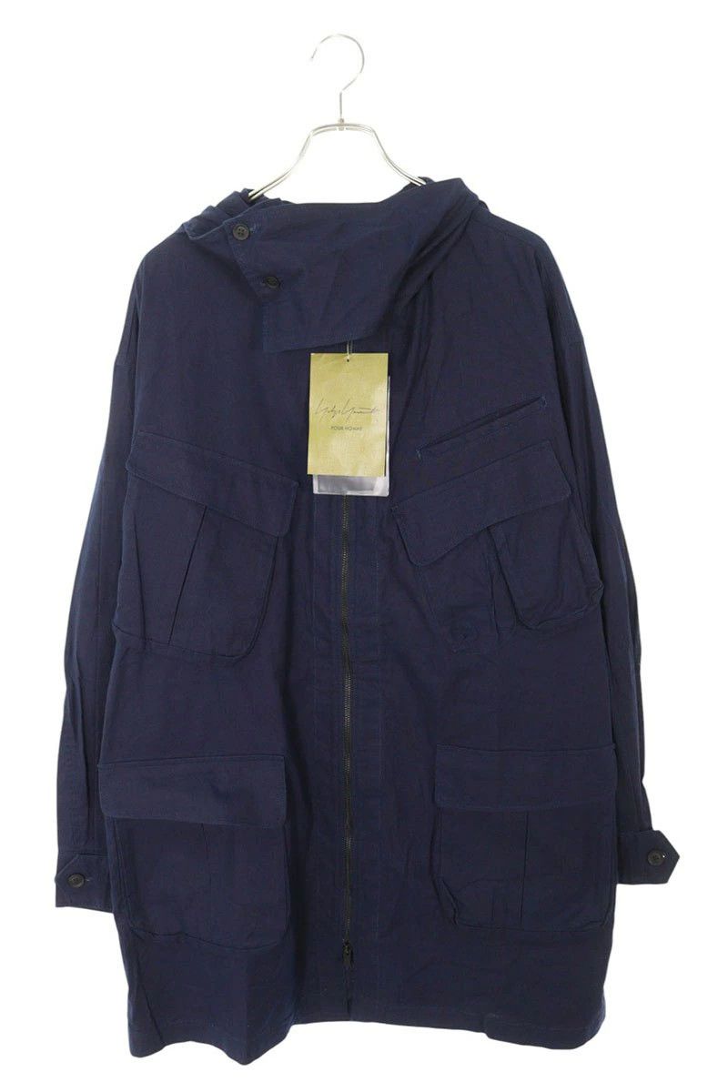Yohji Yamamoto Yohji Yamamoto POUR HOMME Zip-up hooded shirt jacket Size US L / EU 52-54 / 3 - 1 Thumbnail