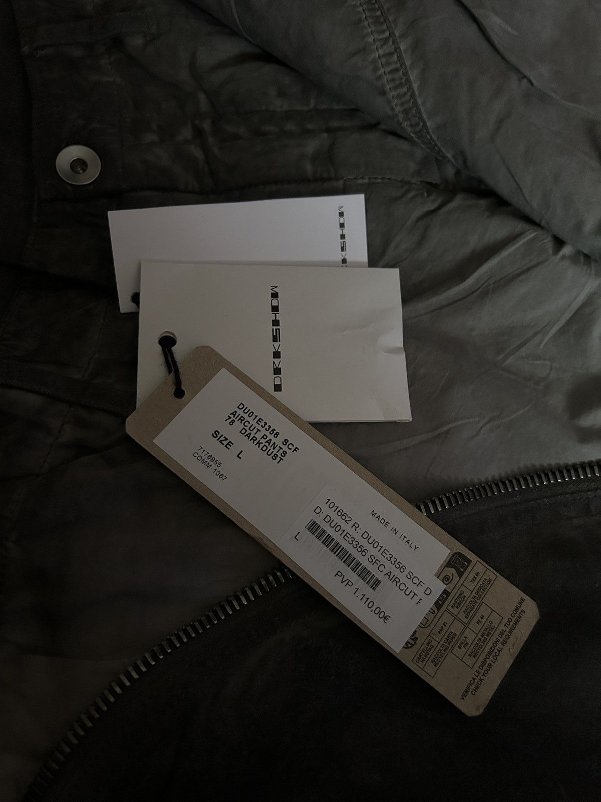 Rick Owens Drkshdw Rick Owen’s Hollywood Waxed Aircuts Size US 34 / EU 50 - 5 Thumbnail