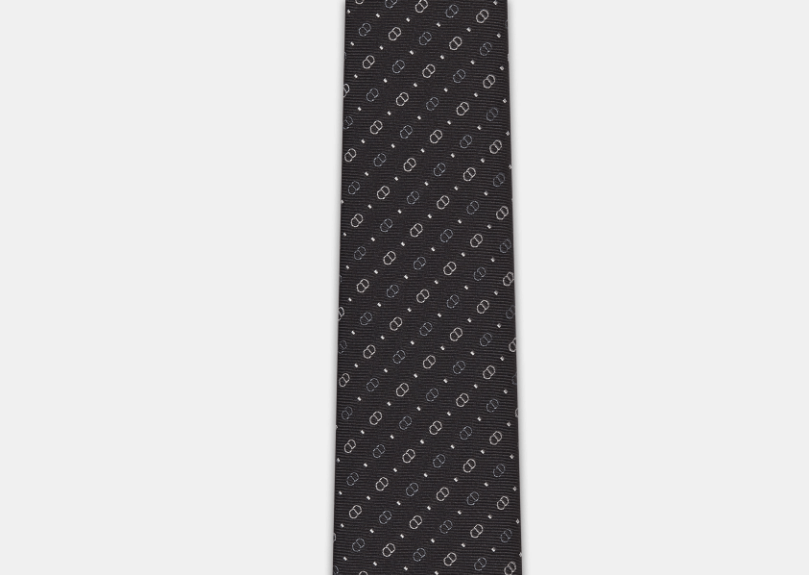 Dior o1w1db11025 51C104 Size : OS / CD Icon Tie in Multicolor Size ONE SIZE - 3 Thumbnail