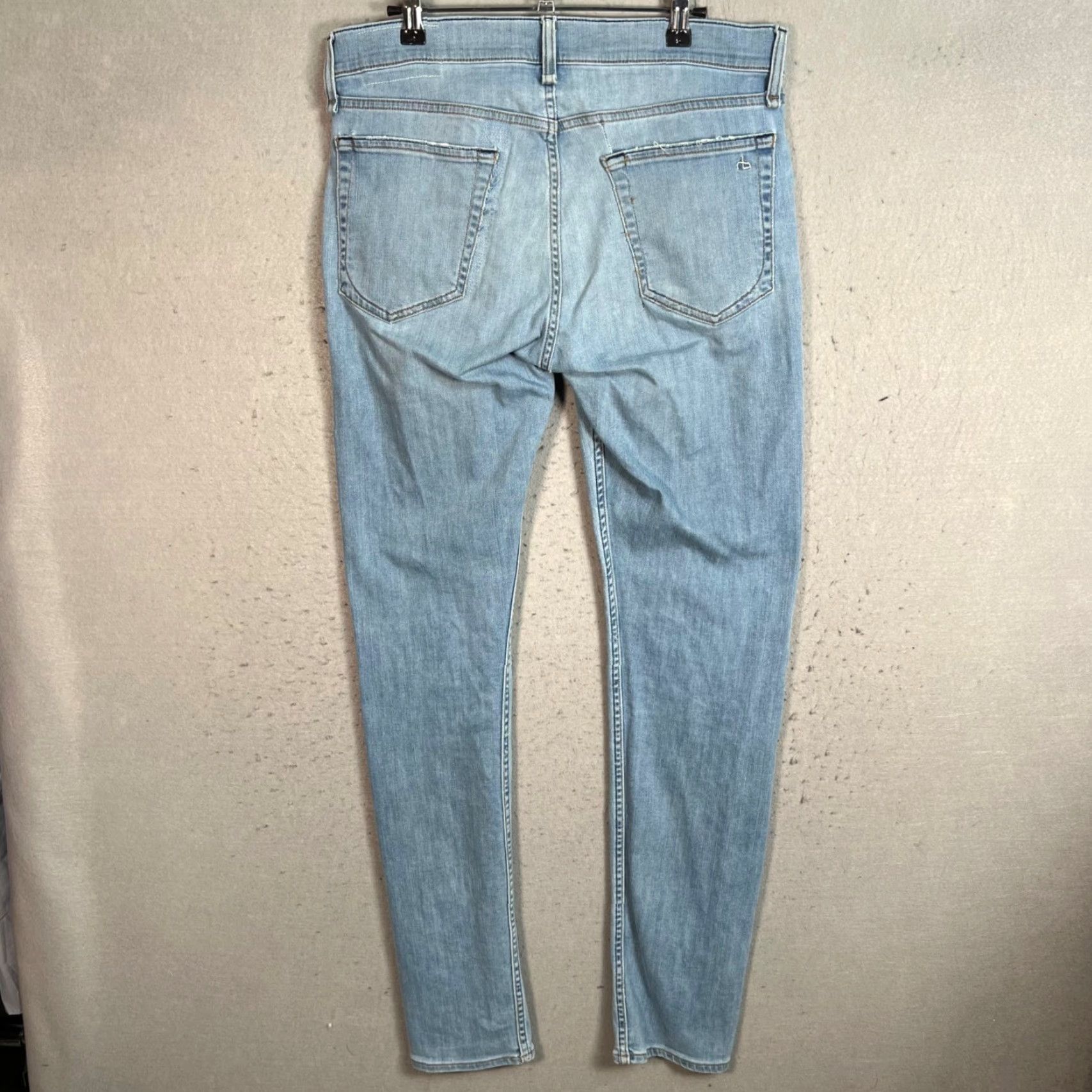Rag & Bone Rag & Bone Jeans Mens 33 Blue Extra-Slim Denim 5-Pocket Size US 33 - 2 Thumbnail
