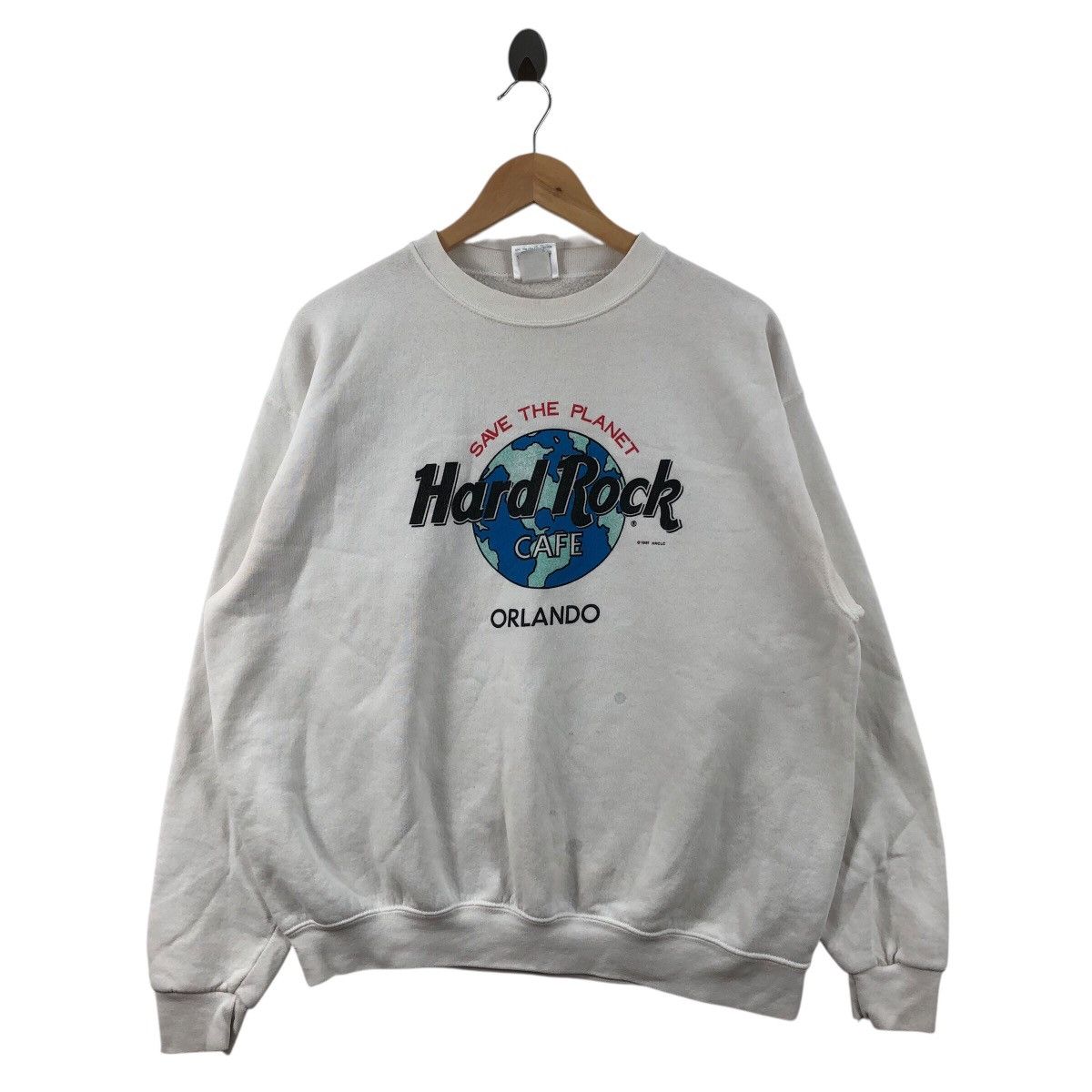 Hard Rock Cafe Vintage HARD ROCK CAFE Orlando Made in Usa Sweatshirt Size US L / EU 52-54 / 3 - 1 Thumbnail