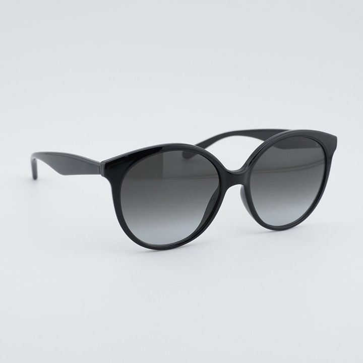 Salvatore Ferragamo Salvatore Ferragamo SF1071S 001 Sunglasses Black Round Frame Size ONE SIZE - 7 Thumbnail