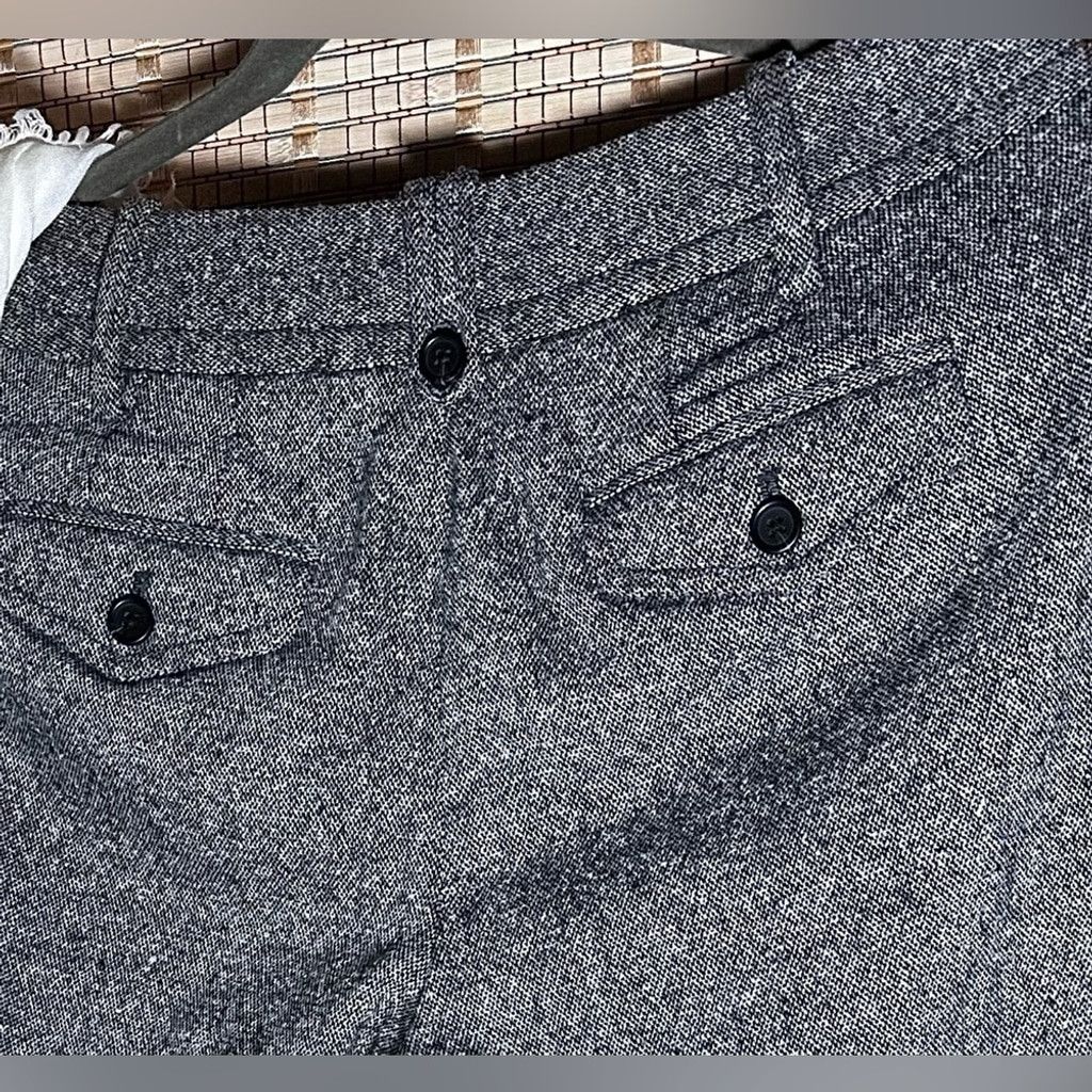 Loft Ann Taylor Loft Julie Wool Blend, Fully-lined Tweed Trousers Size 27" / US 4 / IT 40 - 5 Thumbnail