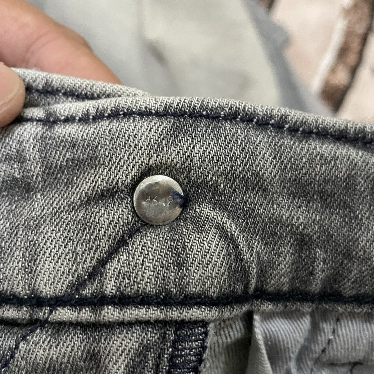Levi's Vintage Clothing 🔥Vintage Levis 505 Big E Repro Stoned Washed Distress Jeans Size US 30 / EU 46 - 11 Thumbnail