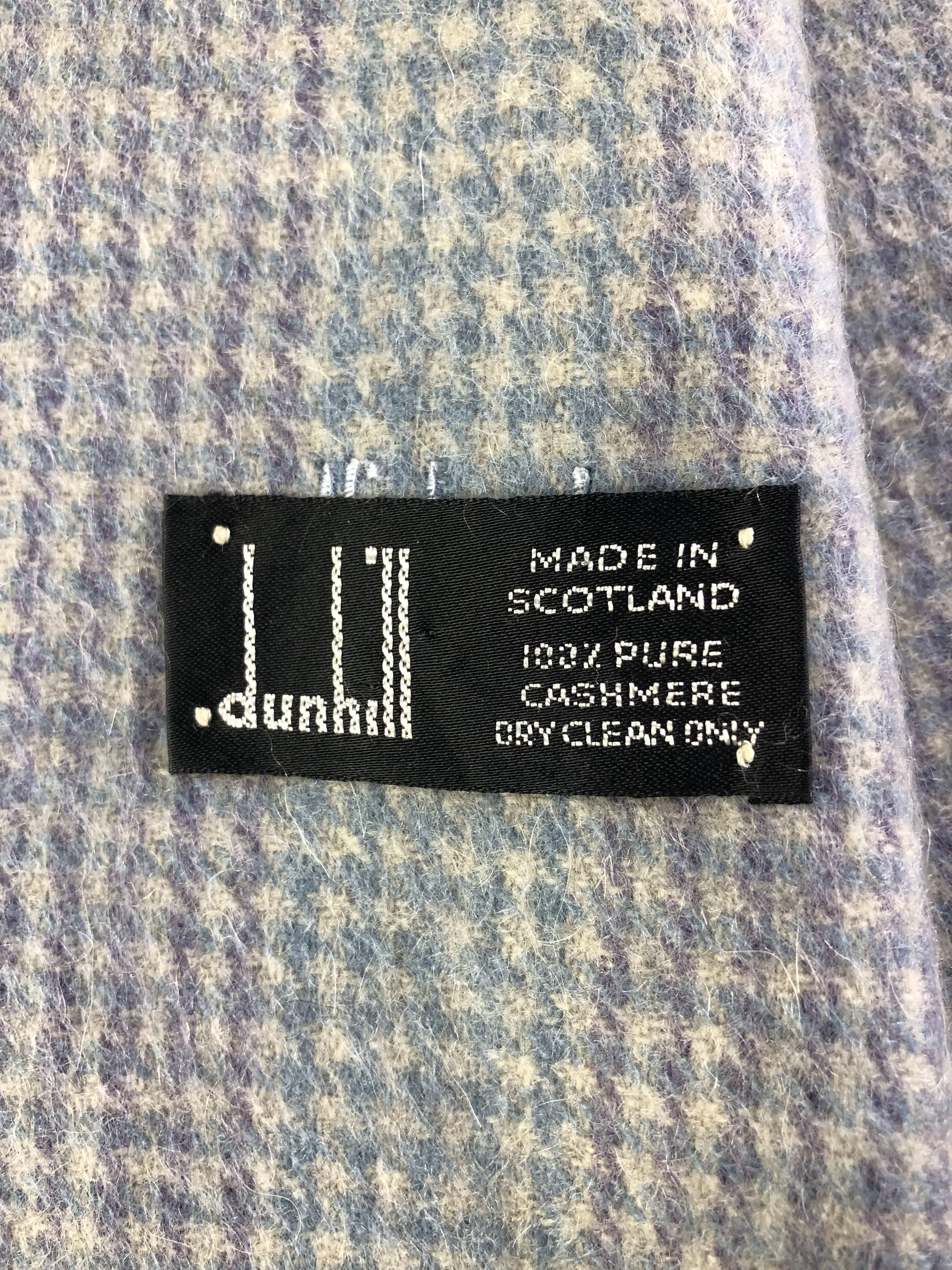 Alfred Dunhill Alfred Dunhill Cashmere Scarf / Muffler / Neckwear SS1421 Size ONE SIZE - 4 Thumbnail