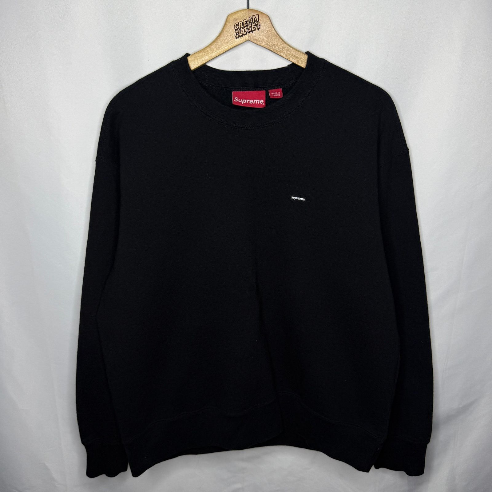 Supreme SUPREME FW22 Box Logo Crewneck In Black | Grailed