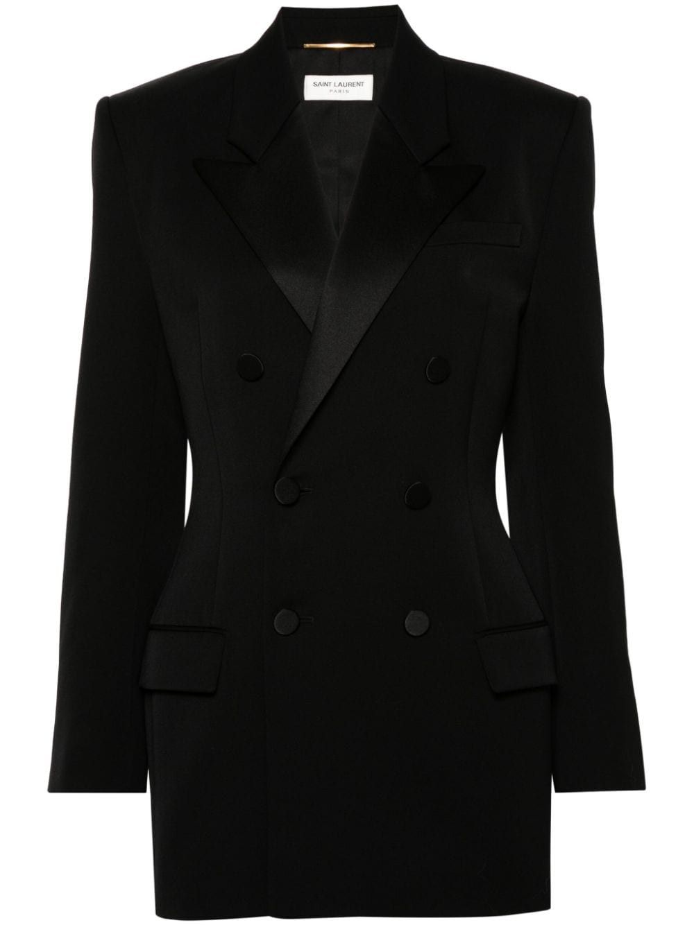 Saint Laurent Paris WOOL BLAZER JACKET Size S / US 4 / IT 40 - 1 Thumbnail