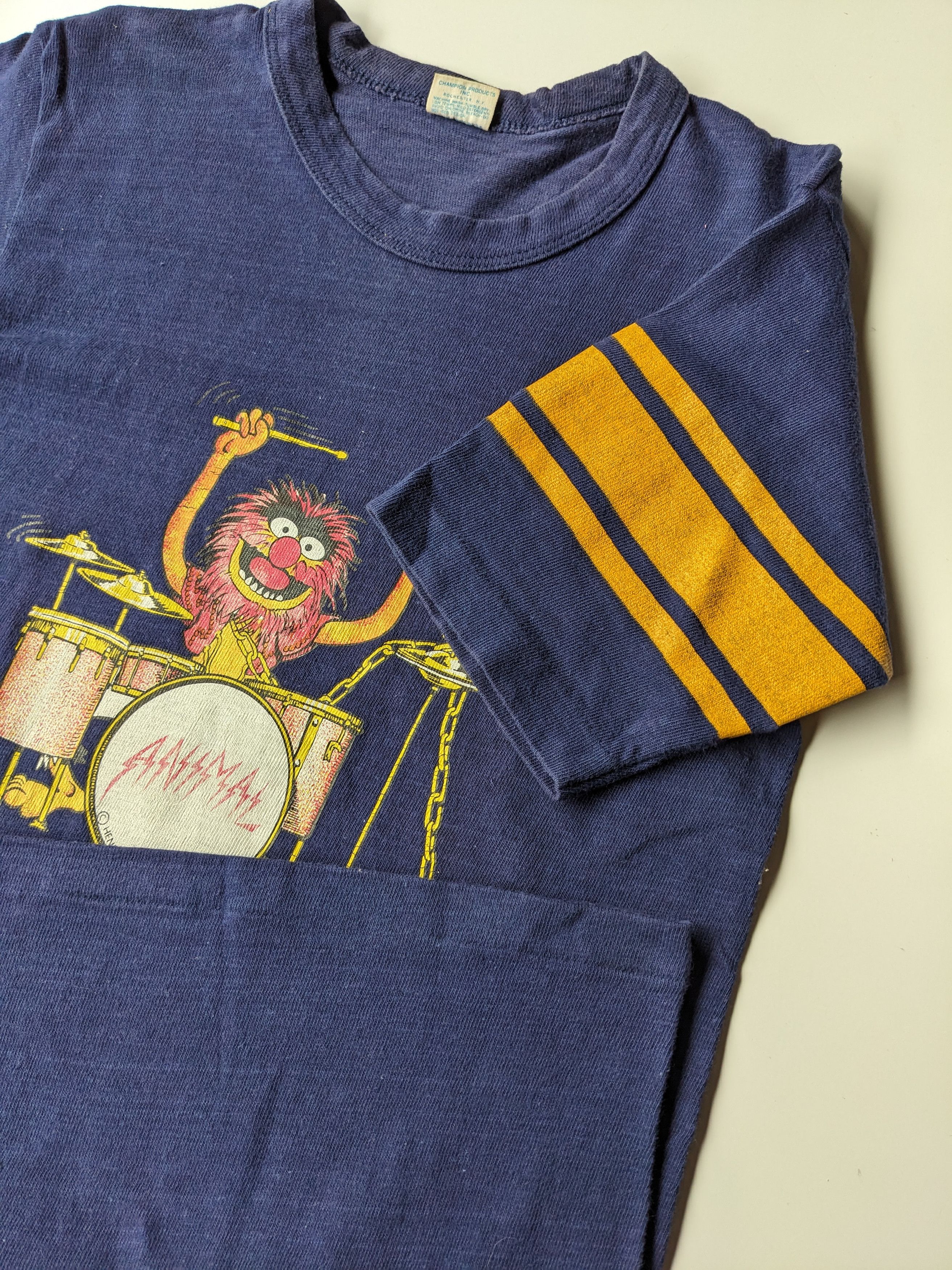 Champion × Vintage Vintage 1979 Champion bluebar the muppets Size US M / EU 48-50 / 2 - 4 Thumbnail