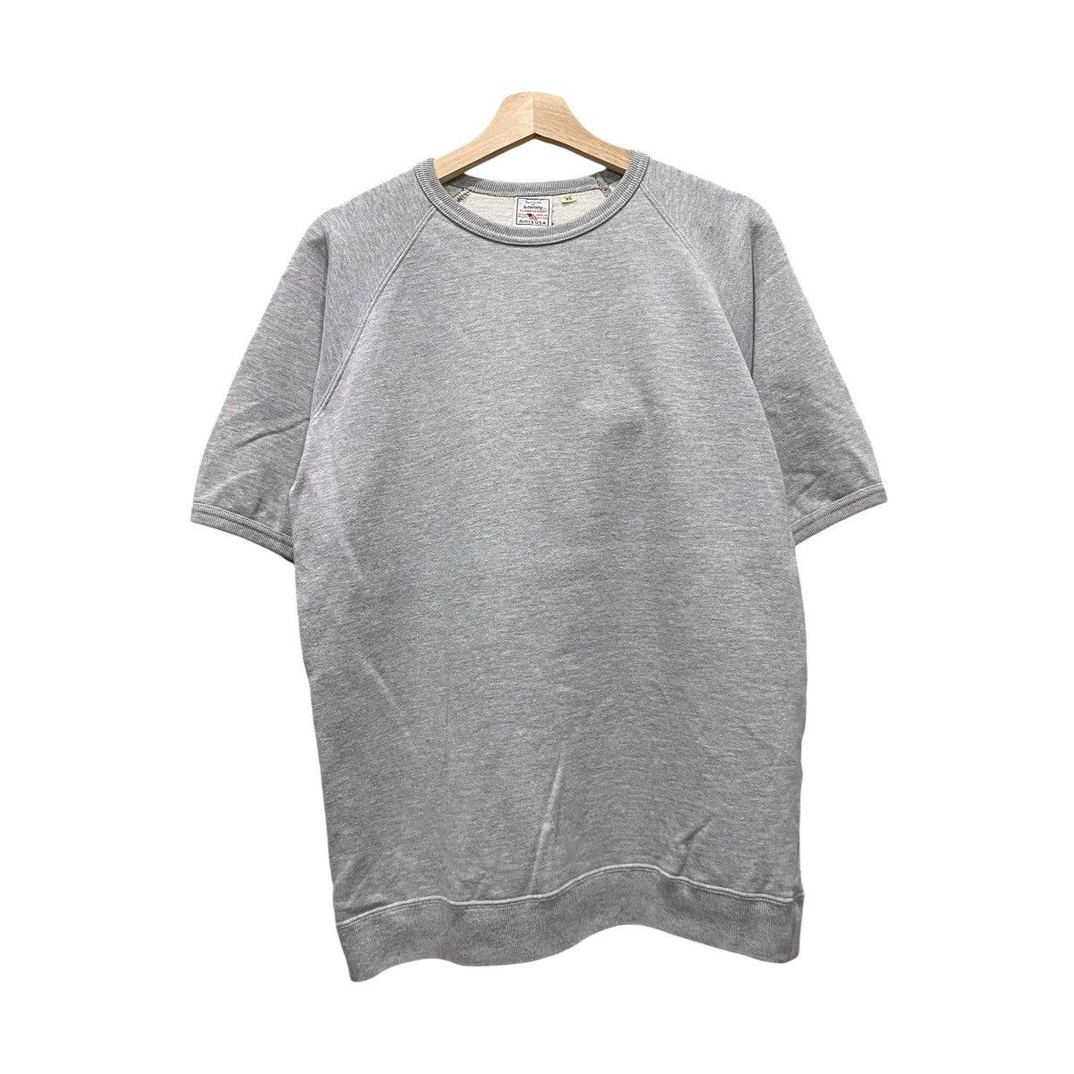 Avirex Vintage AVIREX U.S.A. Short Sleeve Raglan Sweatshirt Grey XL Size US XL / EU 56 / 4 - 1 Thumbnail