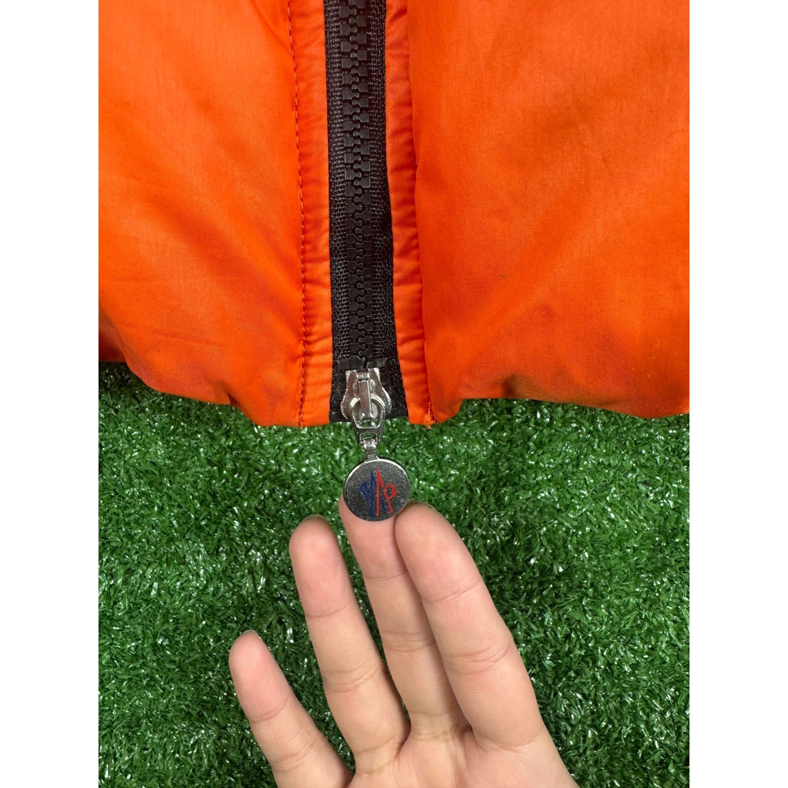 Moncler Moncler Puffer Jacket Orange Maya Down Coat (Pre-Owned) Size US XL / EU 56 / 4 - 5 Thumbnail