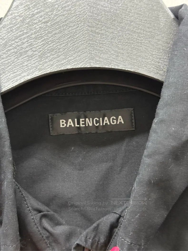 Balenciaga Balenciaga Reverse B Embroidered Short Sleeve Size US S / EU 44-46 / 1 - 4 Thumbnail