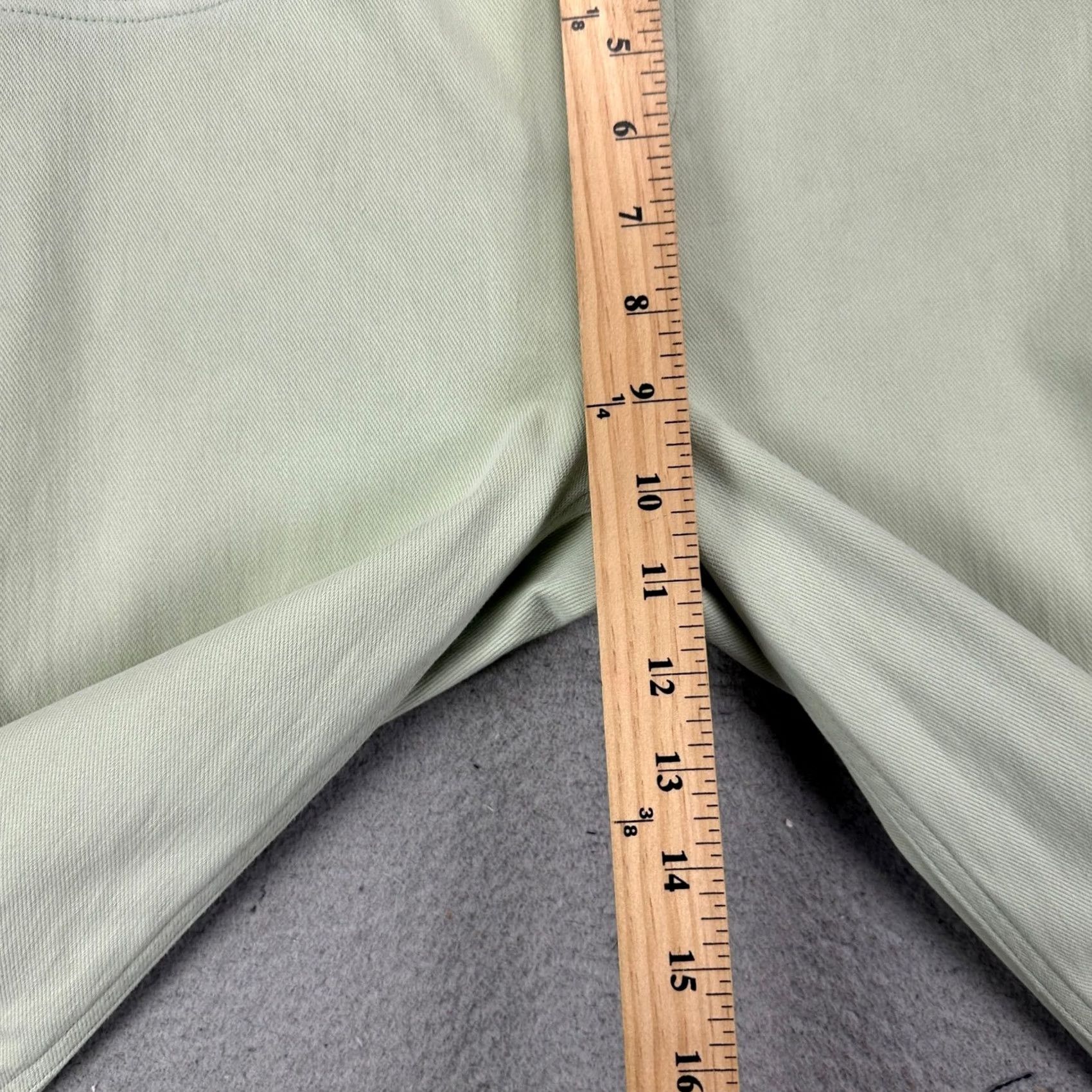 Spanx Spanx Jeans Jeggings Womens Medium Light Green Stretch Elastic Waist Pull On Size 32" / US 10 / IT 46 - 5 Thumbnail