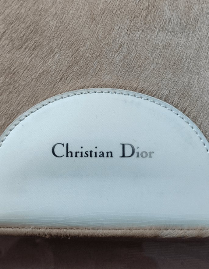 Christian Dior Monsieur × Dior Dior Bag Malice Saddle Shoulder Hodo Fur Leather 90s EX0031 Size ONE SIZE - 3 Thumbnail