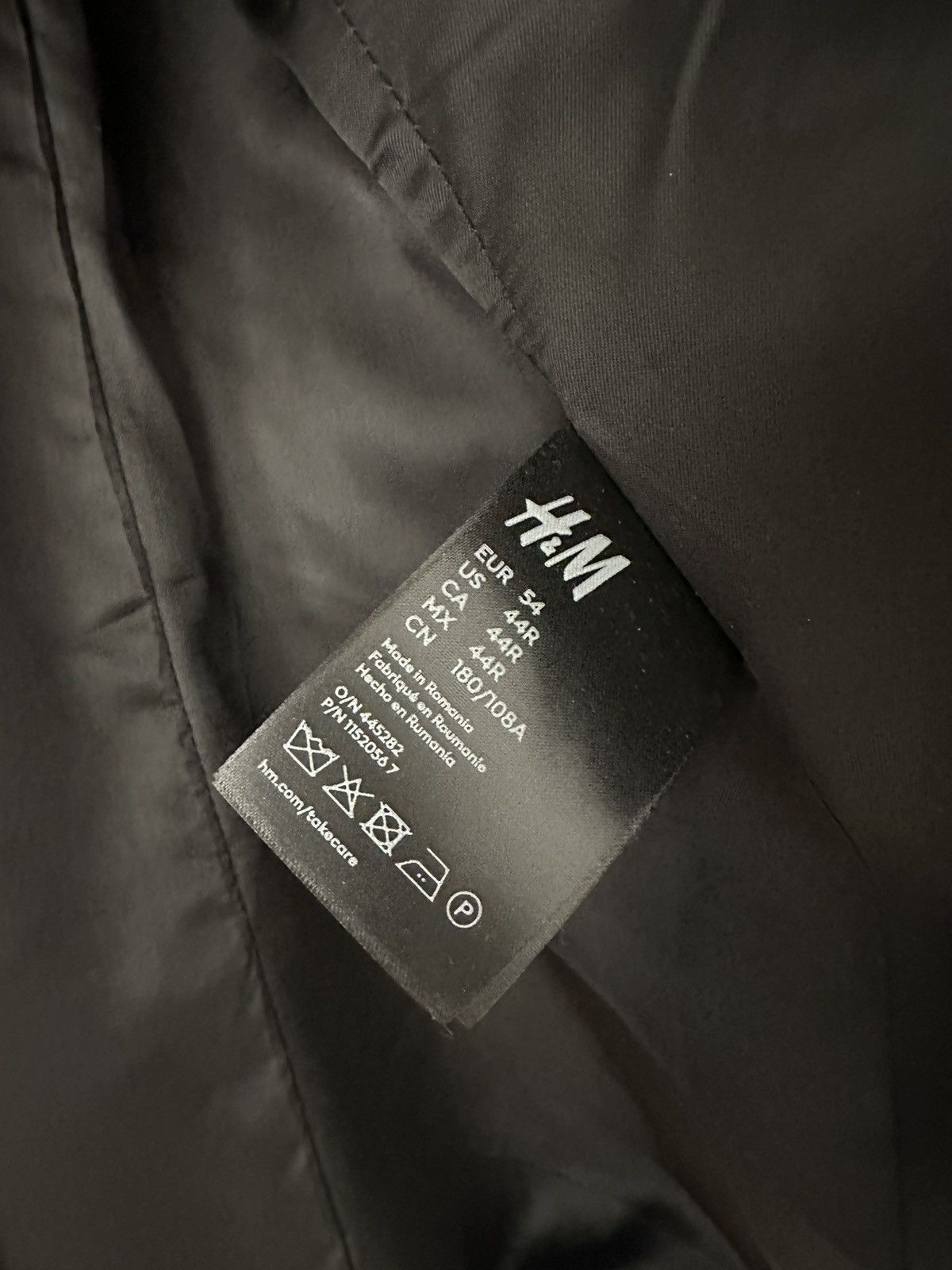 H&M Mugler H&M Defined-Waist Wool Blazer . Size 44R Size 44R - 7 Thumbnail