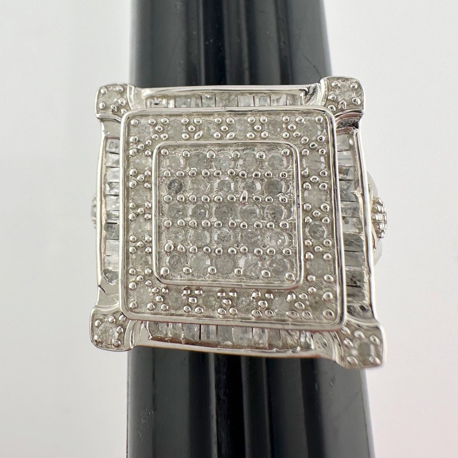 Other Elegant Princess Cut 1.00 Carat Diamond Ring - Size 7.25 Size ONE SIZE - 17 Thumbnail