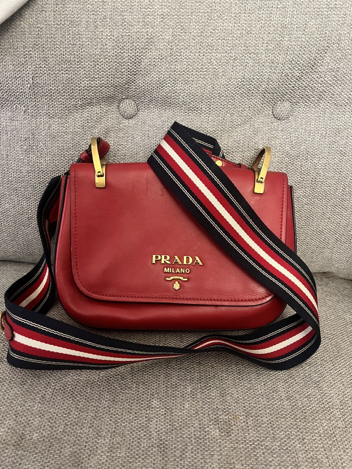 Prada City Calf Crossbody Bag Size ONE SIZE - 1 Thumbnail