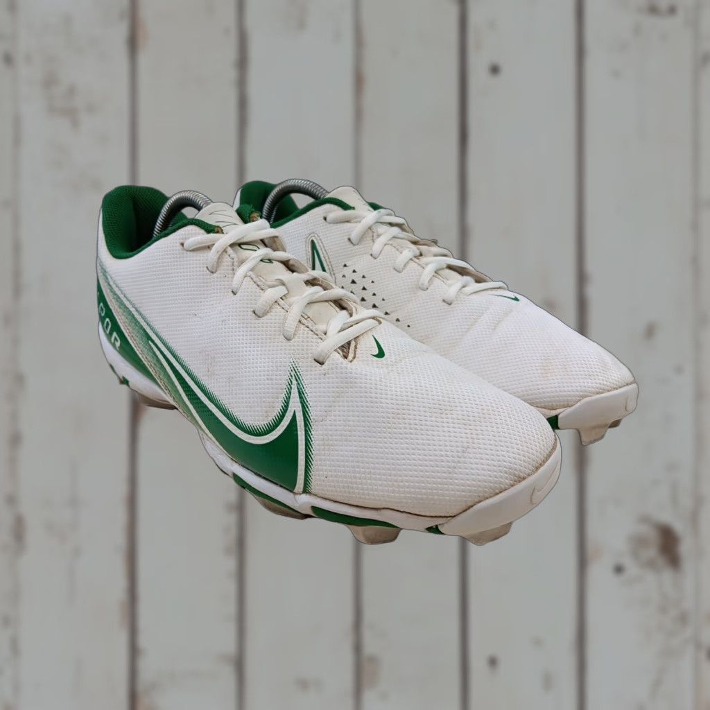 Nike Nike Men's Vapor Edge Shark Football Cleats Size 11.5 Green White CD0074 105 Size US 11 / EU 44 - 1 Thumbnail