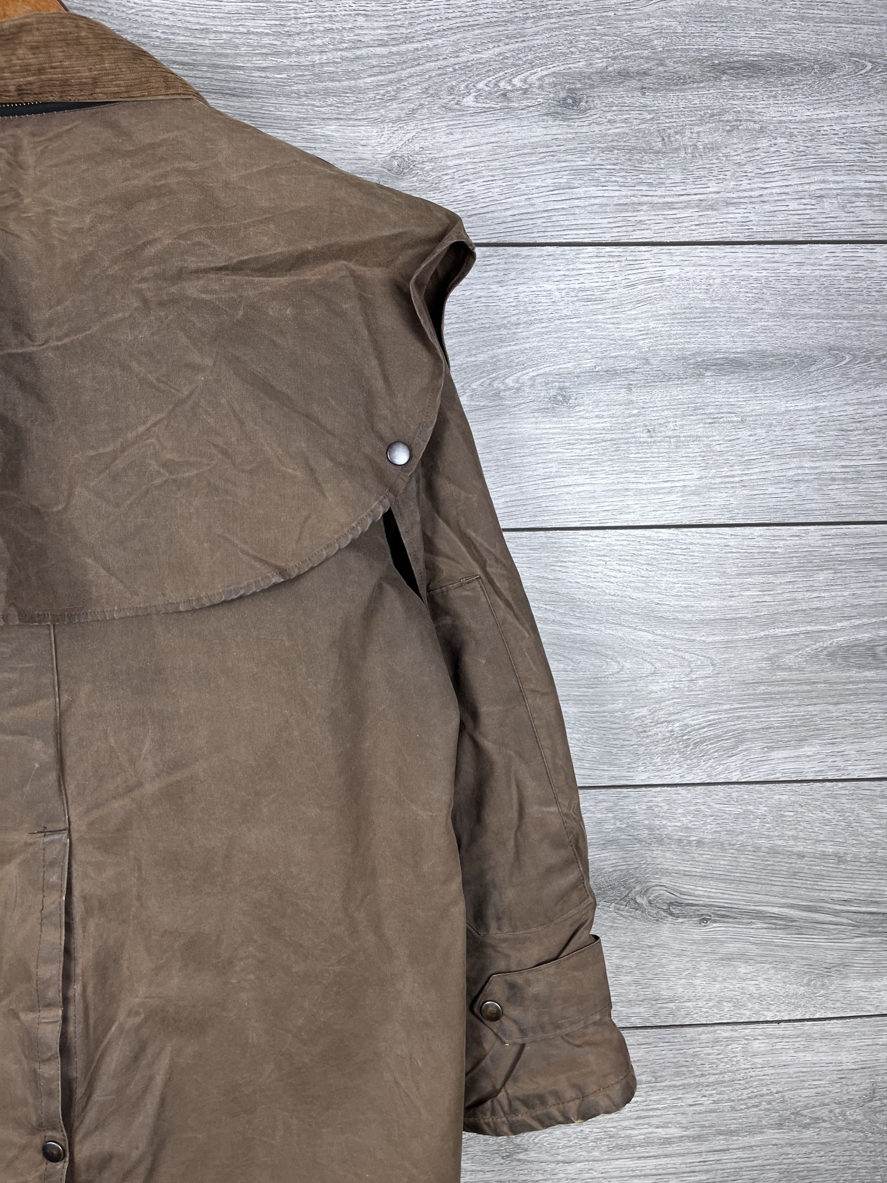 Bronze 56k Vintage men's waxed jacket Bronte classic made in England Size US S / EU 44-46 / 1 - 15 Thumbnail