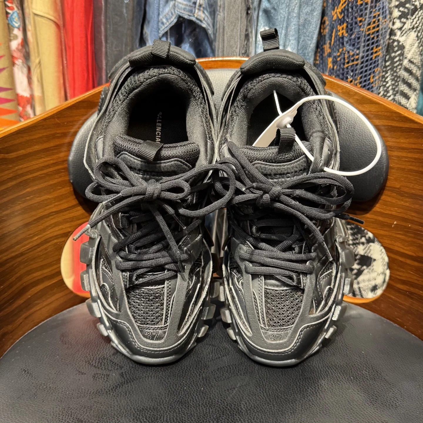 Balenciaga Balenciaga Track Black 37 Mint Original Box Size US 6 / IT 36 - 5 Thumbnail