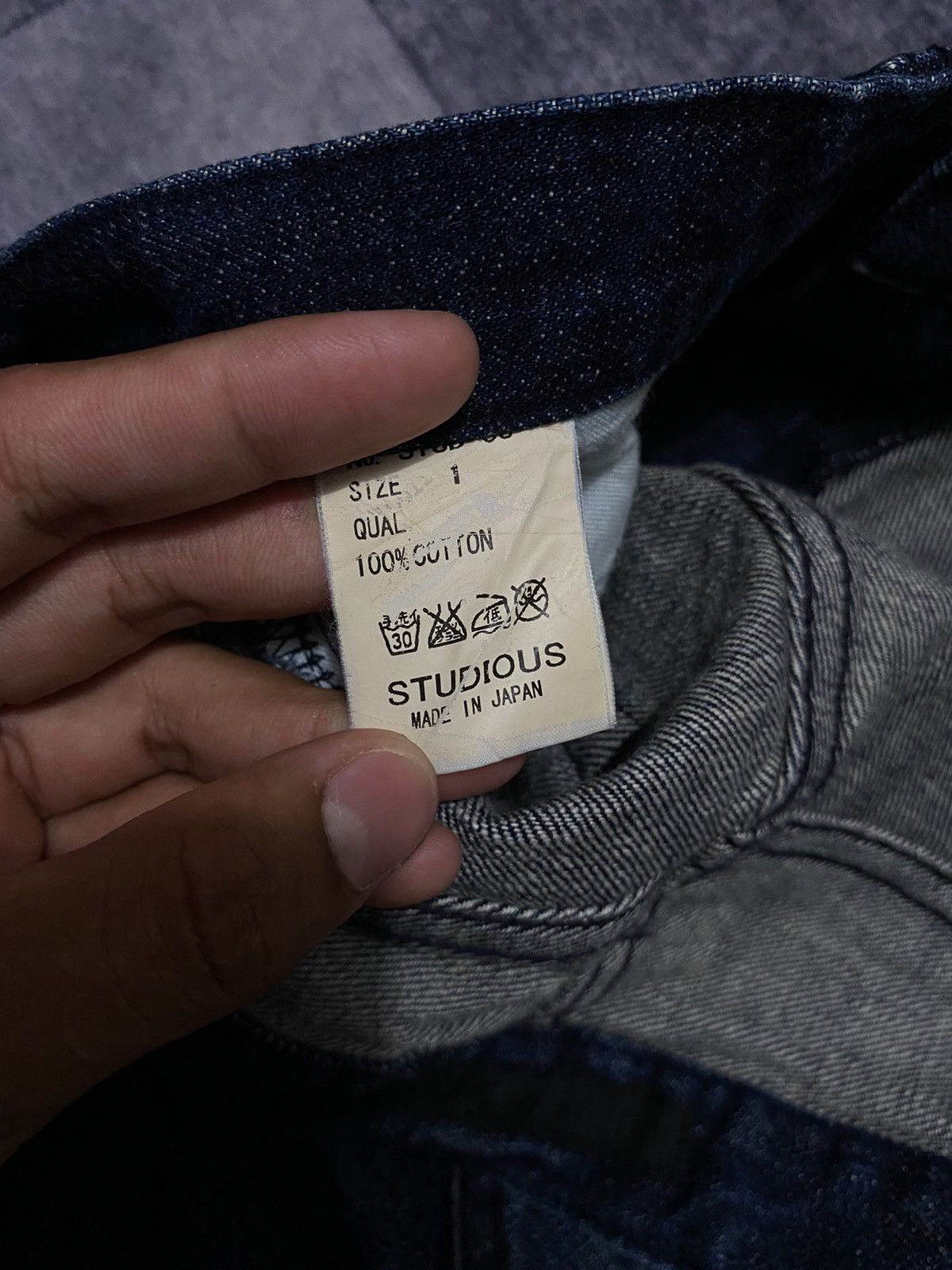 Hysteric Glamour Y2k ST IFSIXWASNINE DENIM PANTS Size US 30 / EU 46 - 6 Thumbnail