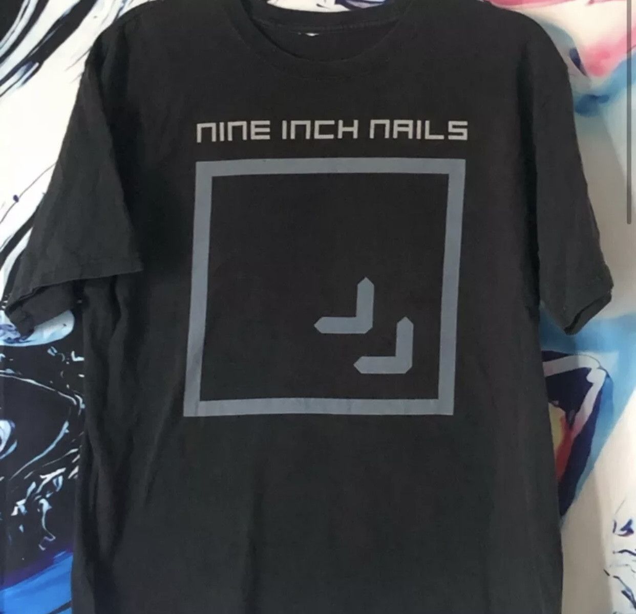 Vintage Vintage NIN Nine Inch Nails Y2K T shirt Size US S / EU 44-46 / 1 - 6 Thumbnail