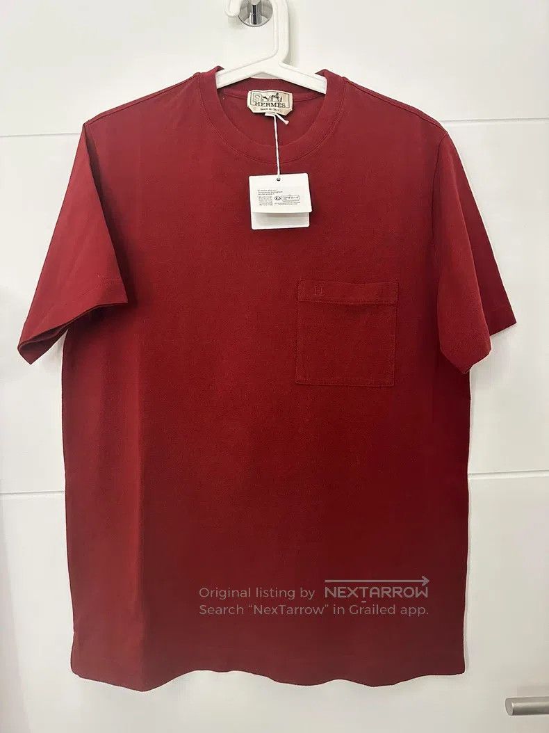 Hermes Hermes Classic Small H Logo Round Neck T-Shirt Size S / US 4 / IT 40 - 1 Thumbnail