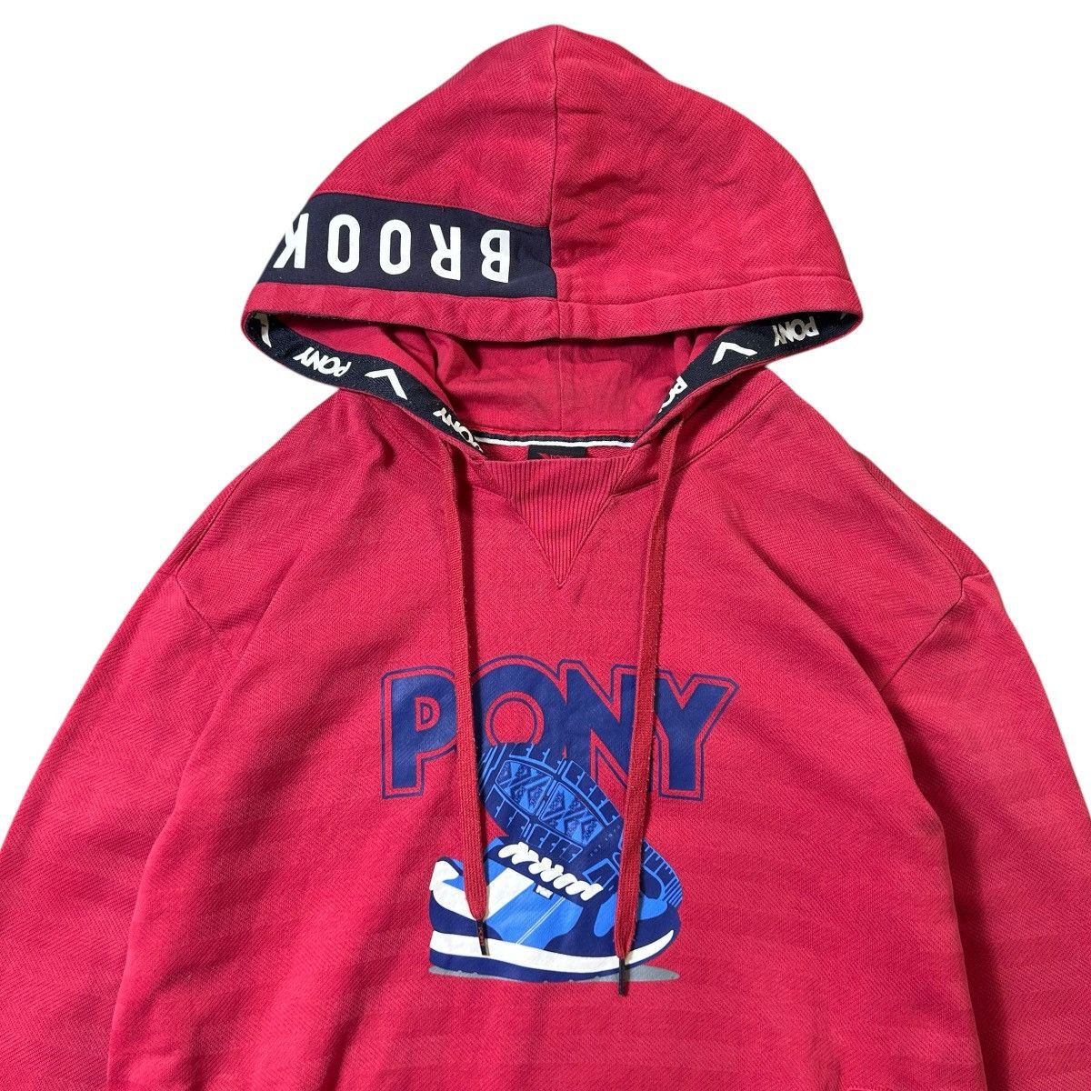 PONY Vintage Y2K Pony Big Logo Hoodie Size M / US 6-8 / IT 42-44 - 2 Thumbnail