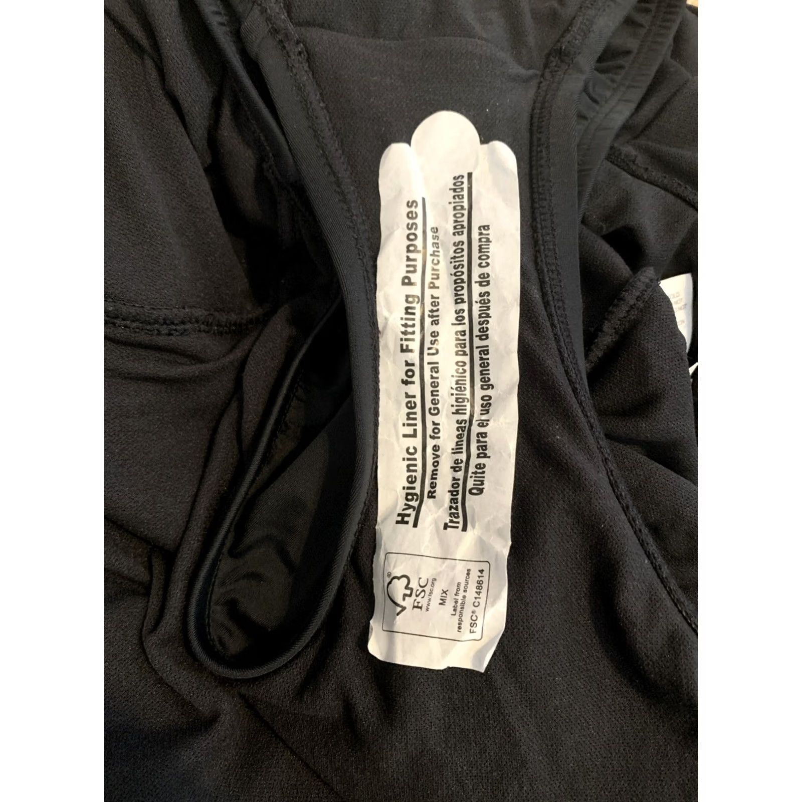 Vintage Time And Tru One Piece Bathing Suit Black L Built-In Bra Slimming Missy 12-14 NWT MPN B962 Size L / US 10 / IT 46 - 6 Thumbnail