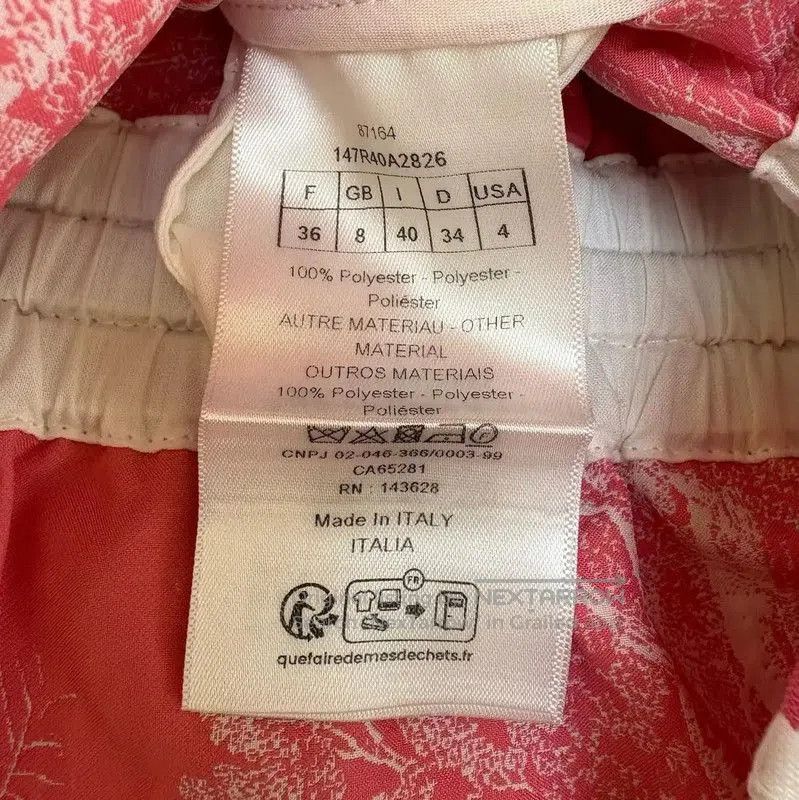 Dior Dior Pink Short Sleeve Cotton Dress . Size S / US 4 / IT 40 - 8 Thumbnail