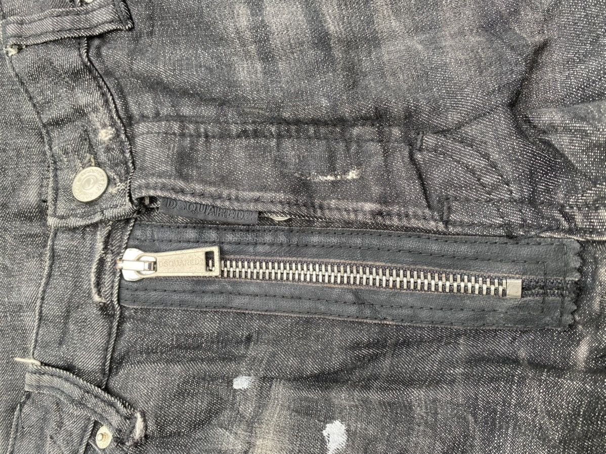 Dsquared2 Dsquared2 Distressed Slim Jeans Size US 37 - 6 Thumbnail