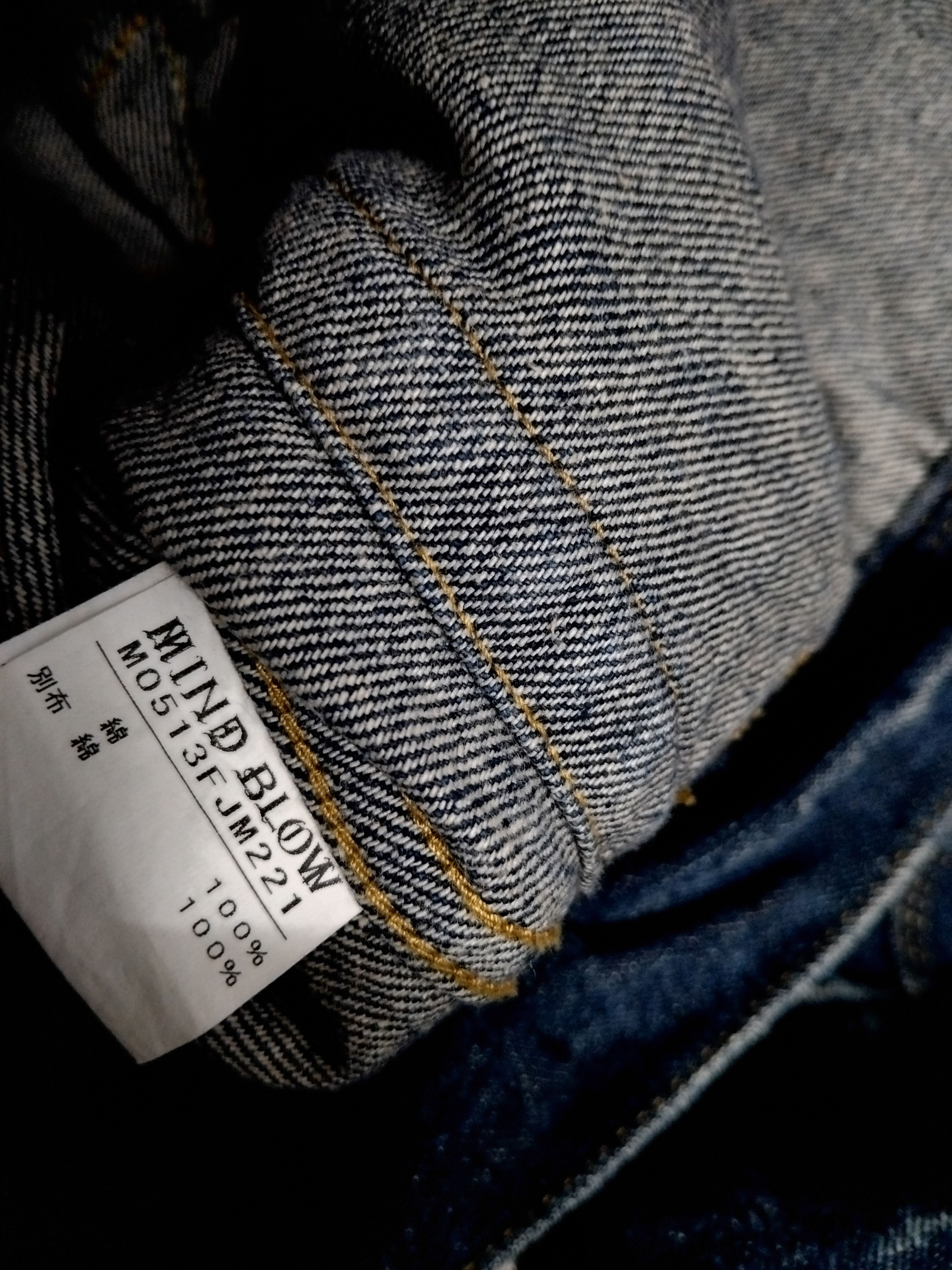If Six Was Nine 💥Mind Blow Japanese style acid wash denim jacket Size US M / EU 48-50 / 2 - 11 Thumbnail