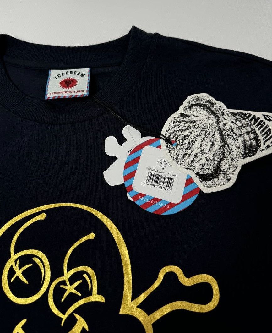 Icecream New ICECREAM Billionaire Boys Club Cones & Bones T-Shirt Size US L / EU 52-54 / 3 - 4 Thumbnail