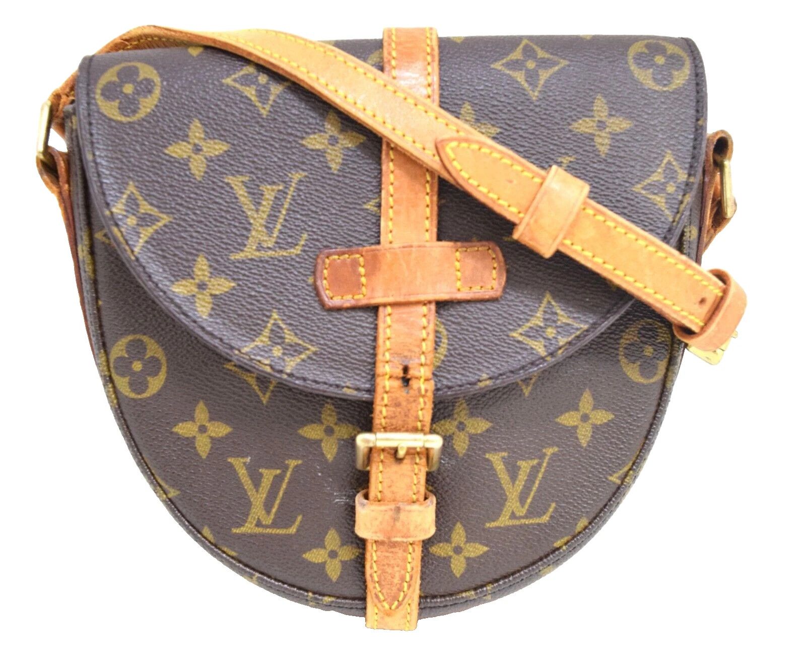 Louis Vuitton Louis Vuitton Chantilly PM Crossbody Monogram Canvas M40646 Size ONE SIZE - 3 Thumbnail