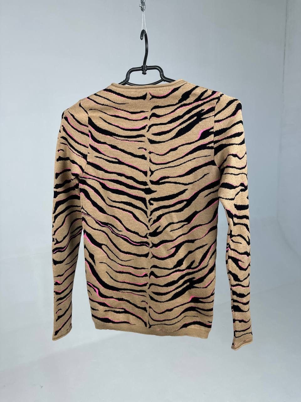 Stella McCartney Stella McCartney Tiger-Stripe Print Jacquard Sweater Size XS / US 0-2 / IT 36-38 - 5 Thumbnail