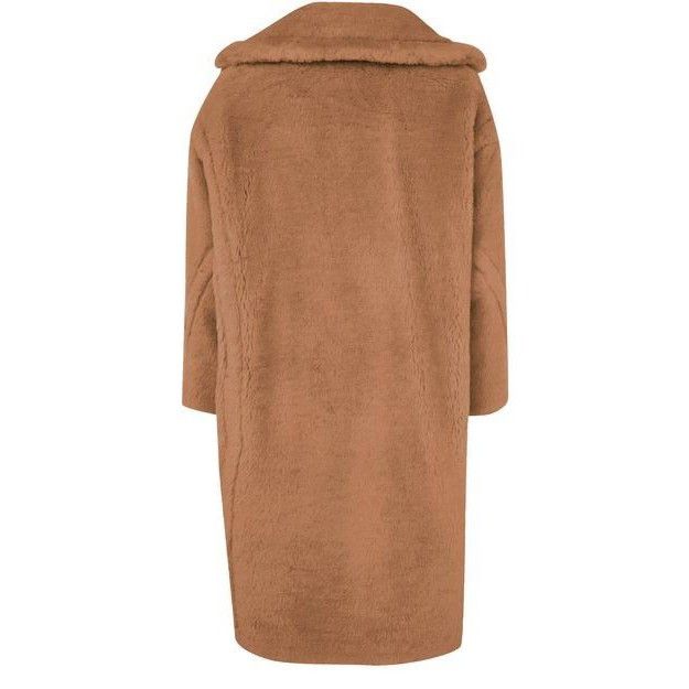 Max Mara MAX MARA Teddy Fuzzy Brown Camel Long Coat New & Authentic ( Size M / US 6-8 / IT 42-44 - 2 Thumbnail