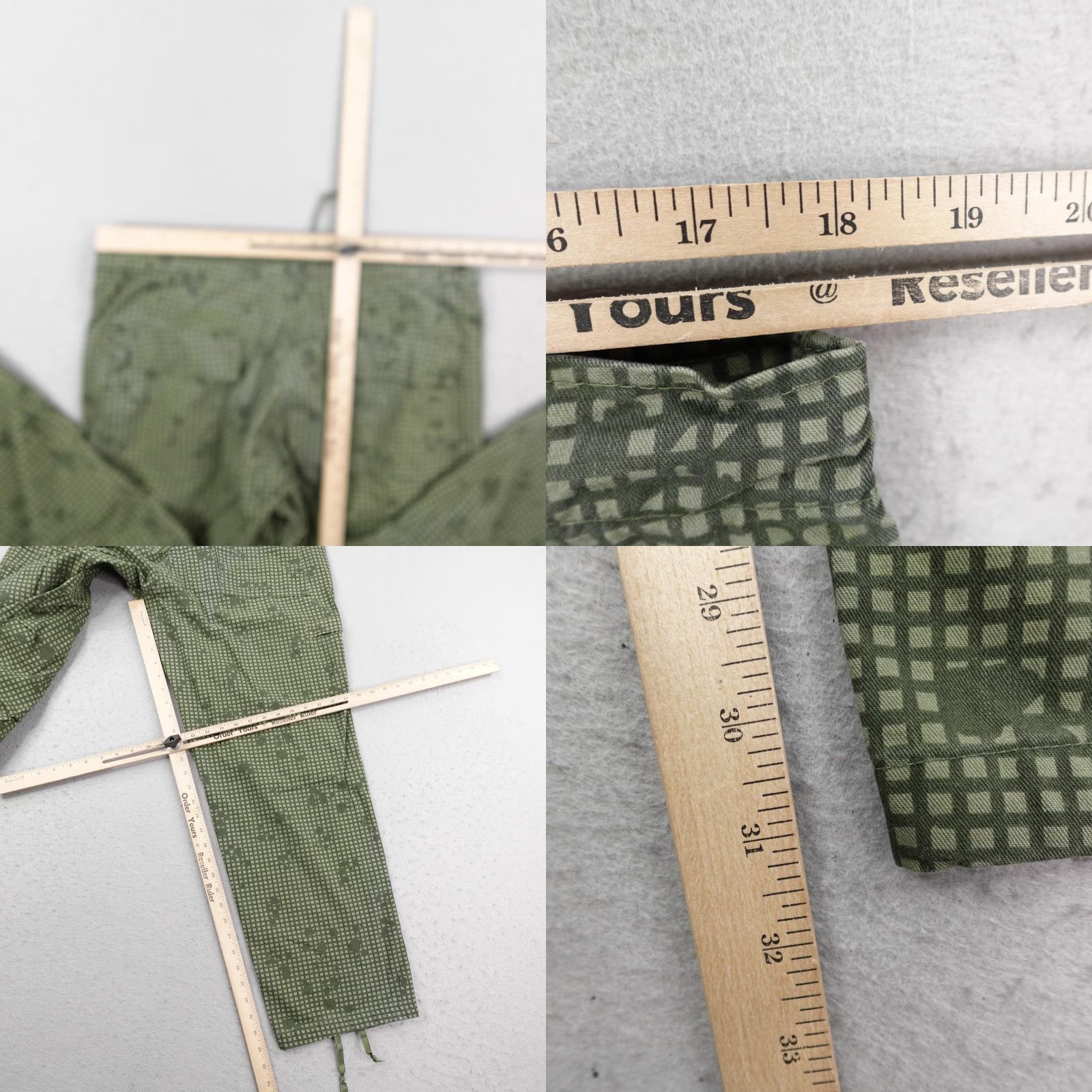 Vintage VINTAGE US ARMY PANTS Medium Desert Night Camo Camouflage 80s Cold War Trousers Men Regular Cargo Green Camouflage Pattern Workwear Mens Size US 31 - 8 Thumbnail