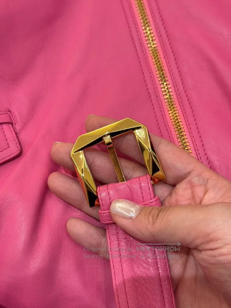 Versace Versace Barbie pink leather suit Size M / US 6-8 / IT 42-44 - 7 Thumbnail